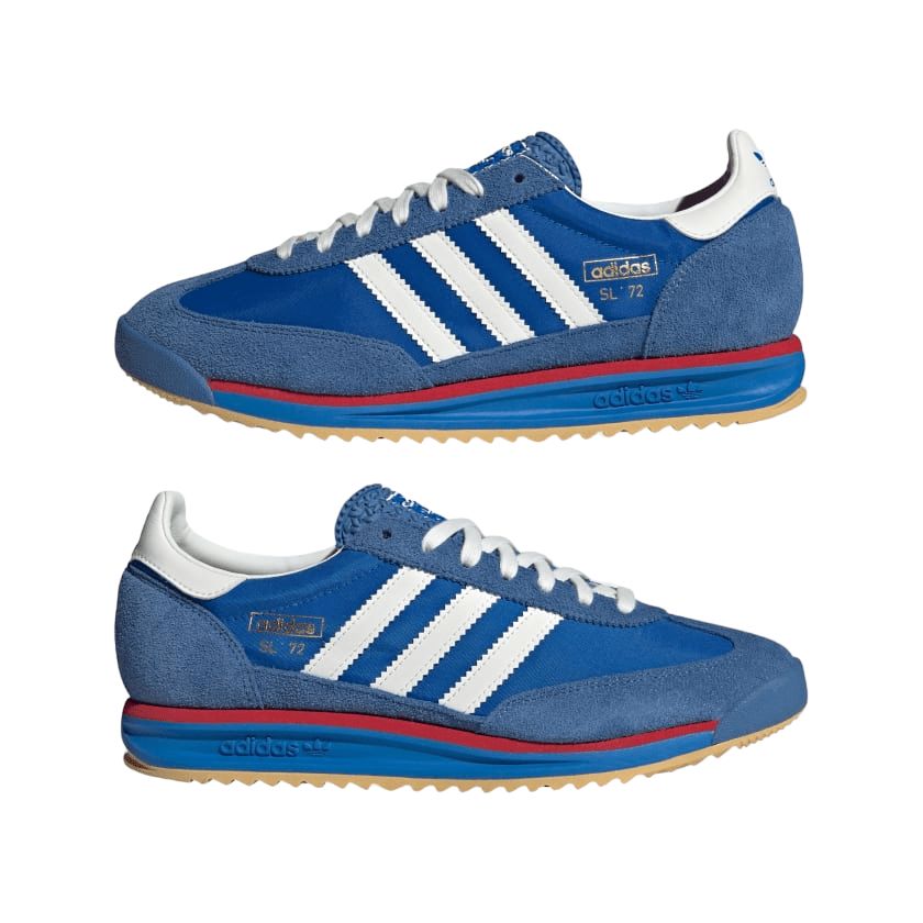 Adidas | Scarpe SL 72 RS Blue/Core White/Better Scarlet - Fabbrica Ski Sises