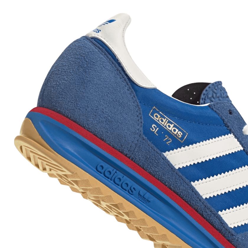 Adidas | Scarpe SL 72 RS Blue/Core White/Better Scarlet - Fabbrica Ski Sises