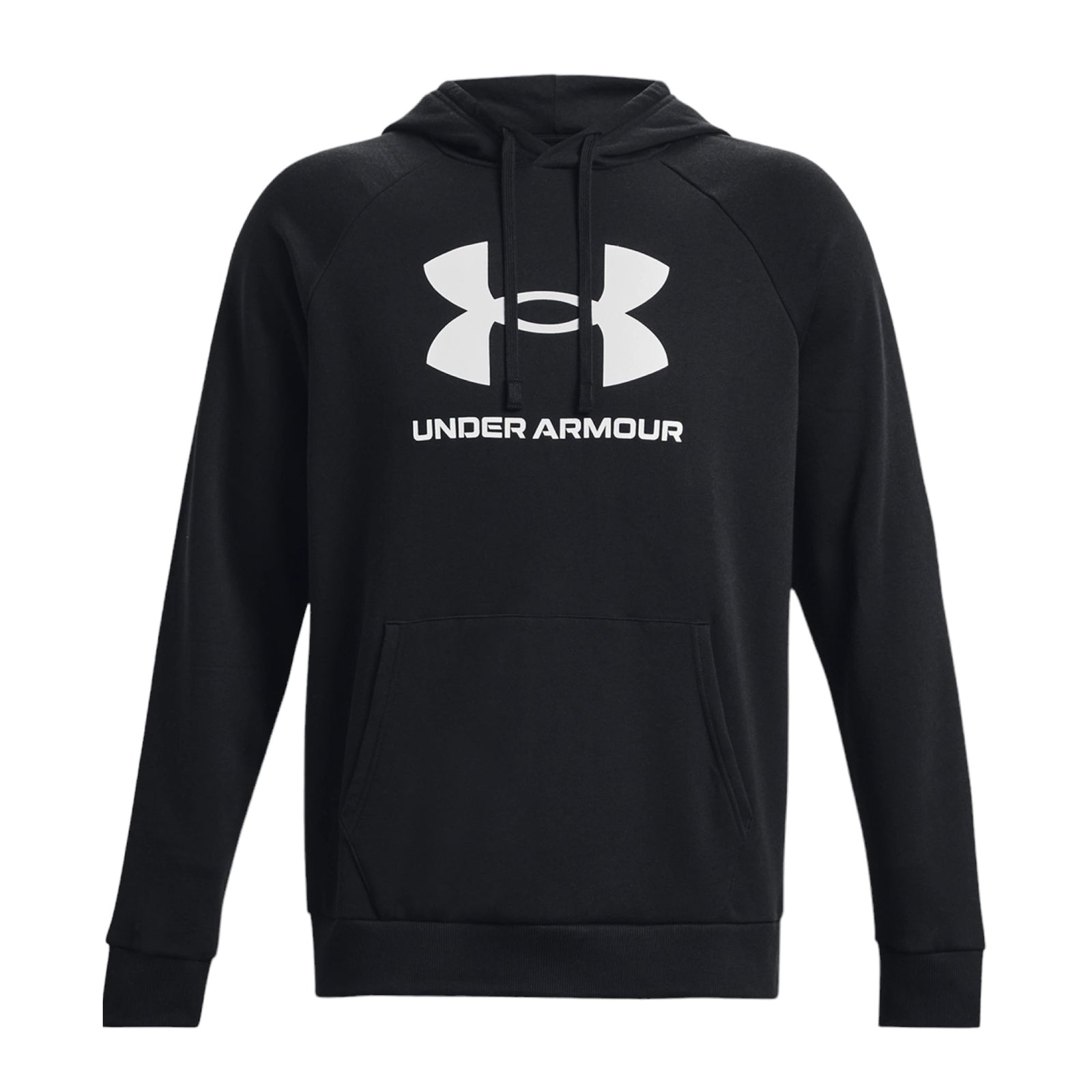 Under Armour | Maglia Rival Fleece Logo Uomo Black/White - Fabbrica Ski Sises