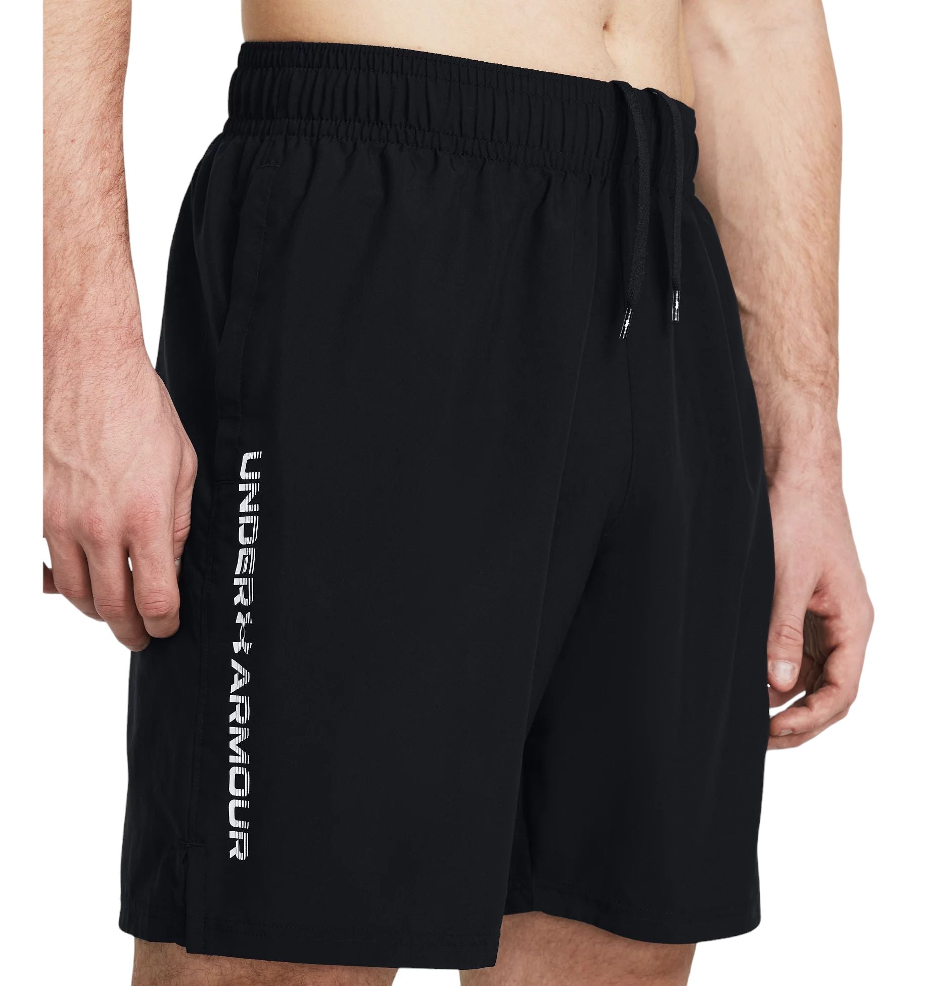 Under Armour | Pantaloncini Tech Woven Uomo Black/White - Fabbrica Ski Sises