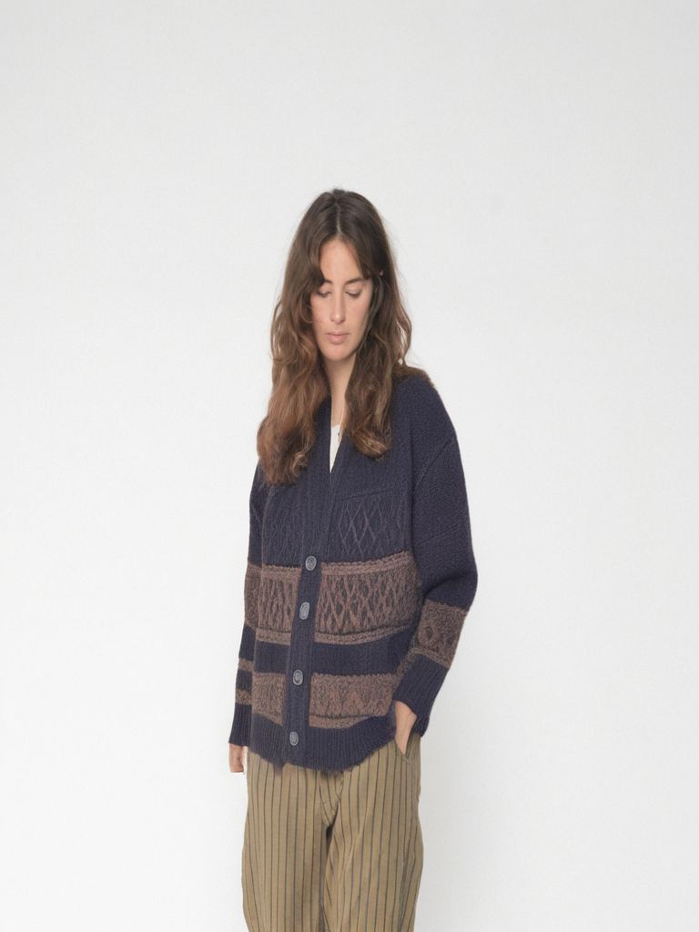 Bsbee | Maglia Norway Donna Navy/Prune - Fabbrica Ski Sises