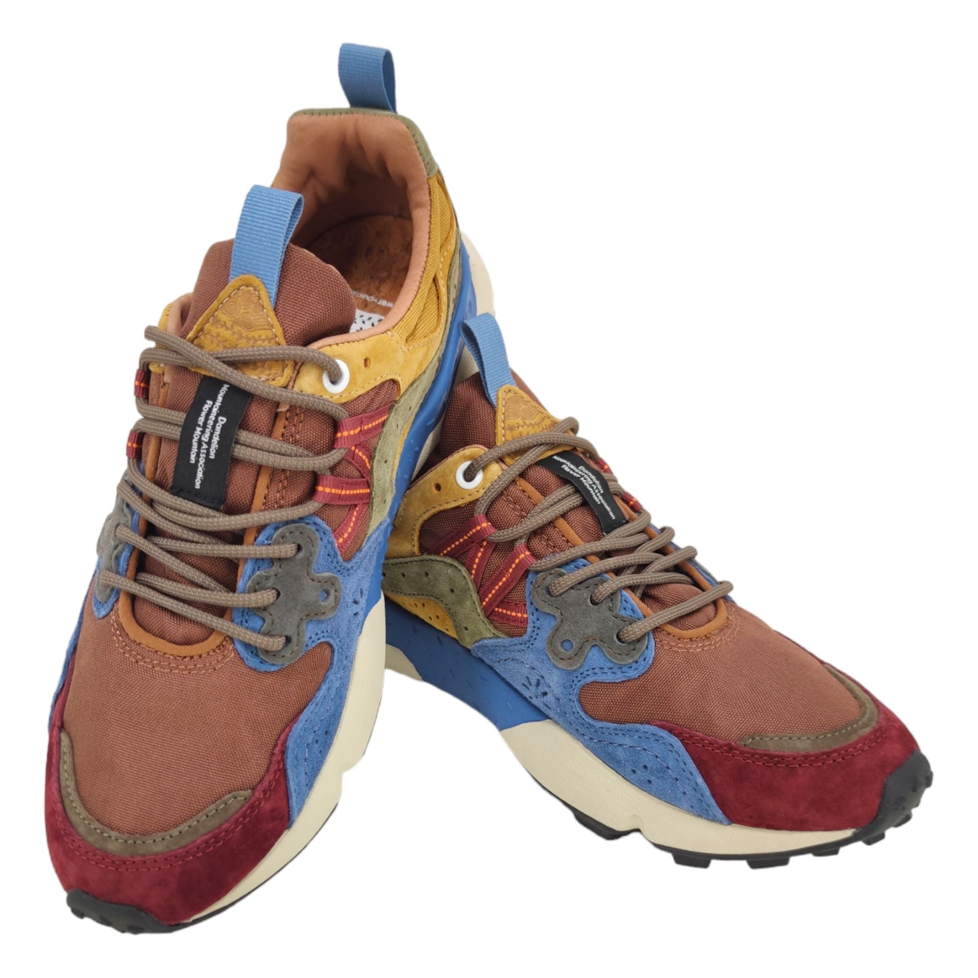 Flowermountain | Scarpe Yamano 3 Dark Brown/Light Blue - Fabbrica Ski Sises
