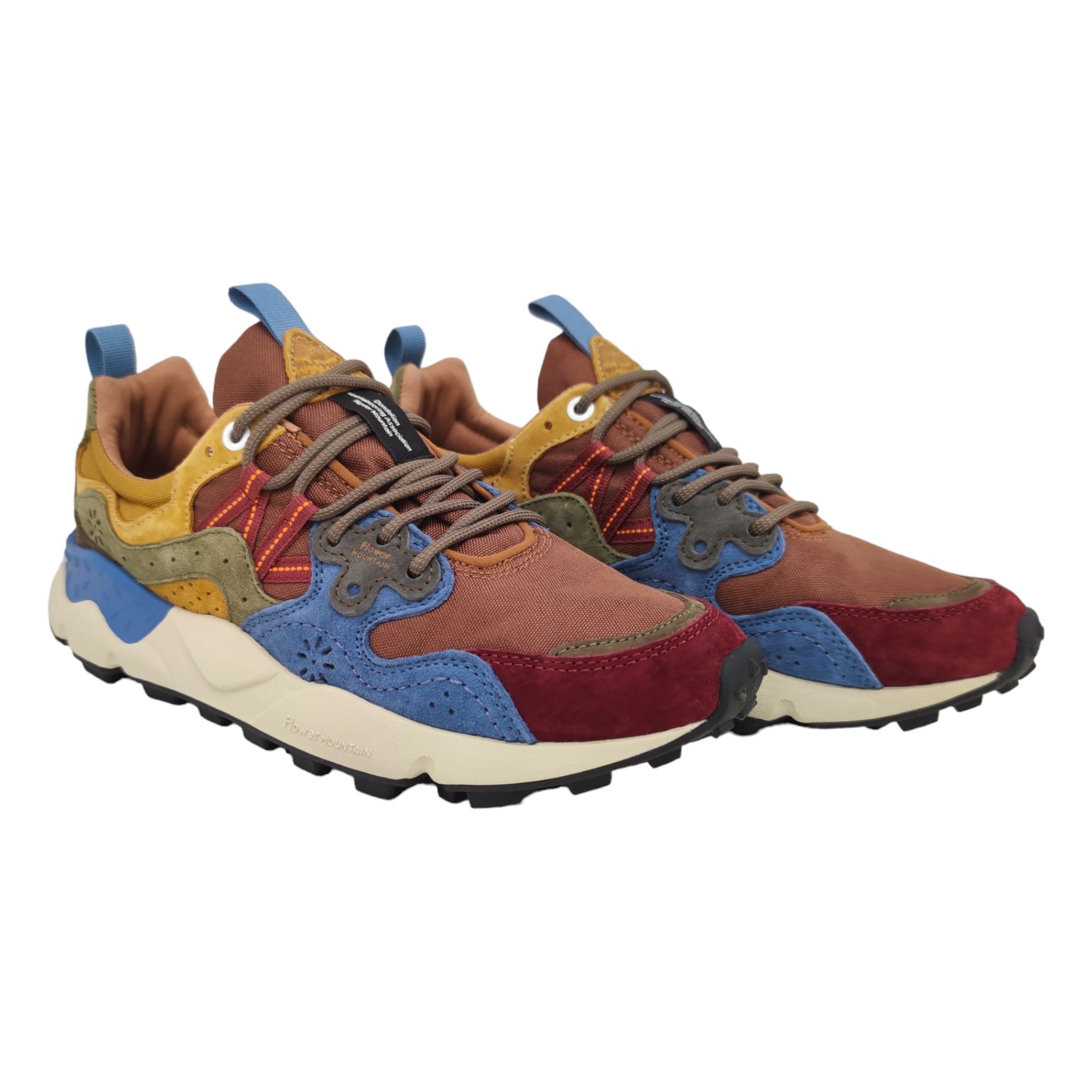 Flowermountain | Scarpe Yamano 3 Dark Brown/Light Blue - Fabbrica Ski Sises