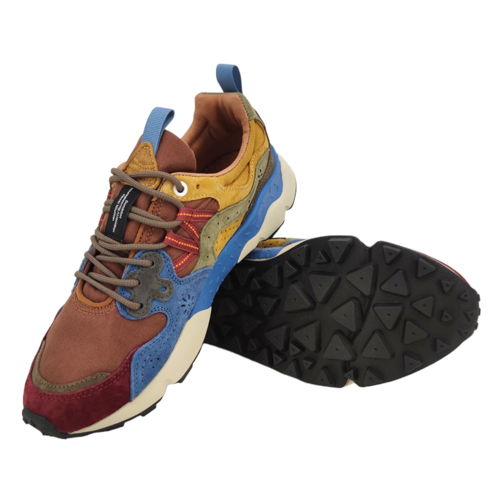 Flowermountain | Scarpe Yamano 3 Dark Brown/Light Blue - Fabbrica Ski Sises
