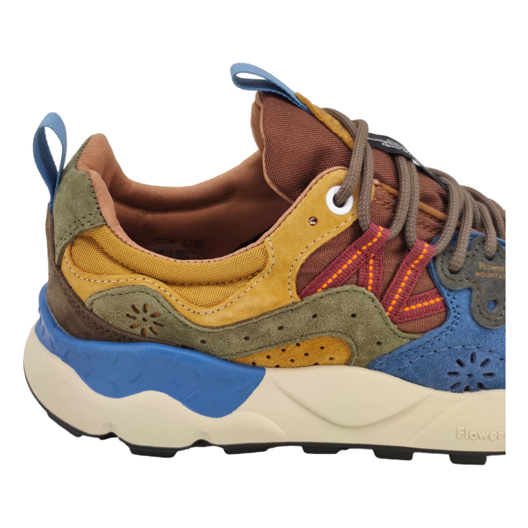 Flowermountain | Scarpe Yamano 3 Dark Brown/Light Blue - Fabbrica Ski Sises