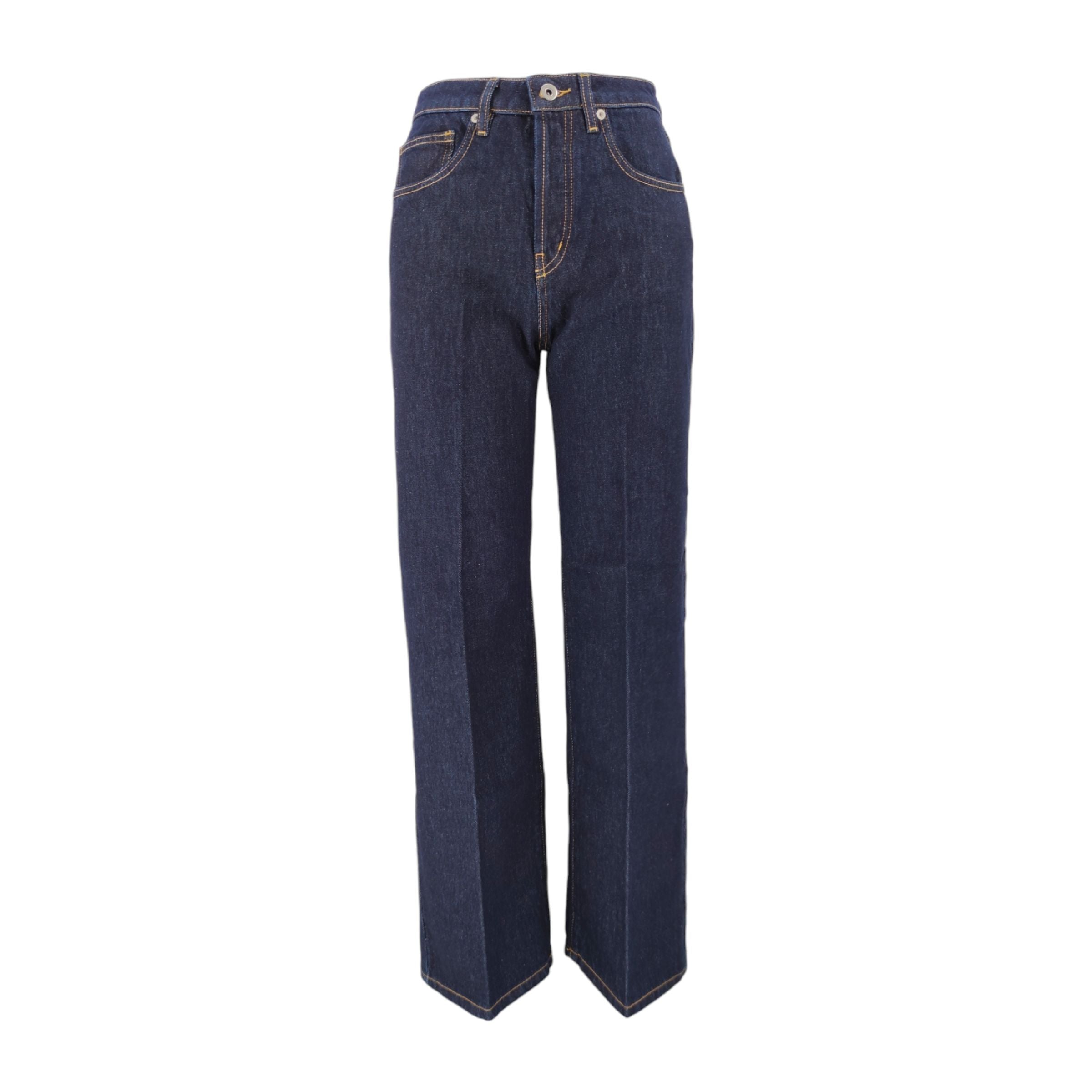True Nyc | Pantaloni Zelda Open Donna Blue Wash - Fabbrica Ski Sises