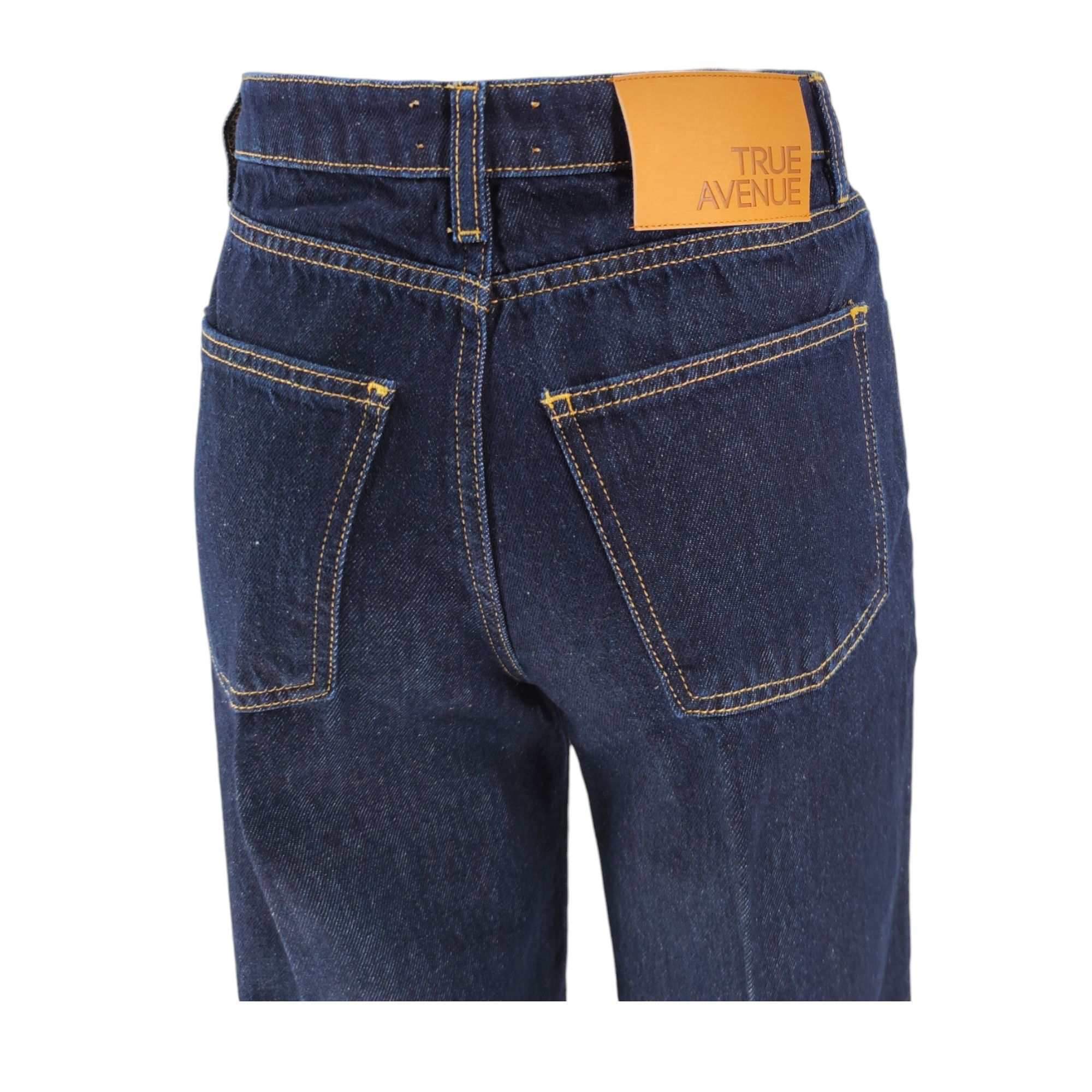 True Nyc | Pantaloni Zelda Open Donna Blue Wash - Fabbrica Ski Sises