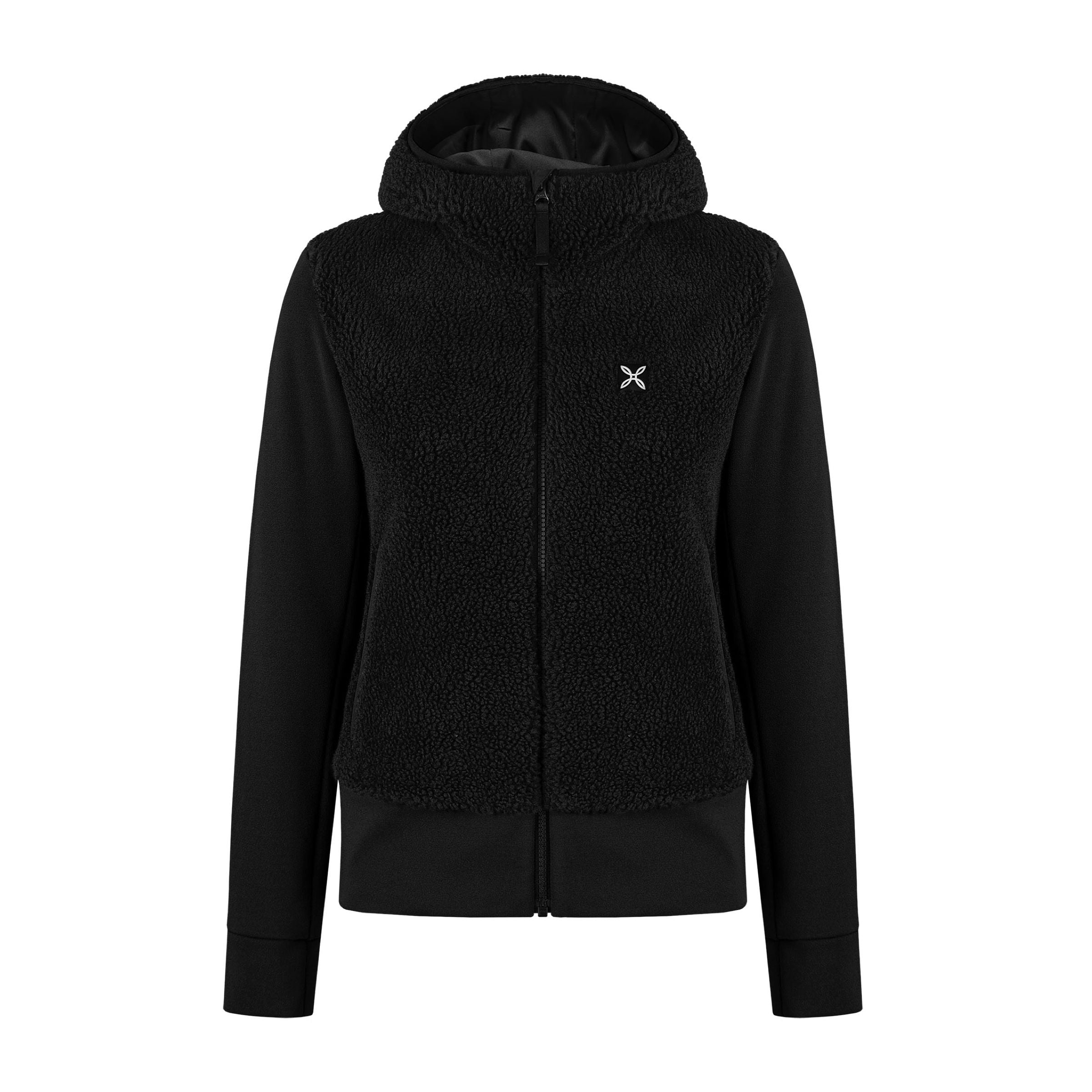 Montura | Maglia Sherpa Mix Donna Black - Fabbrica Ski Sises