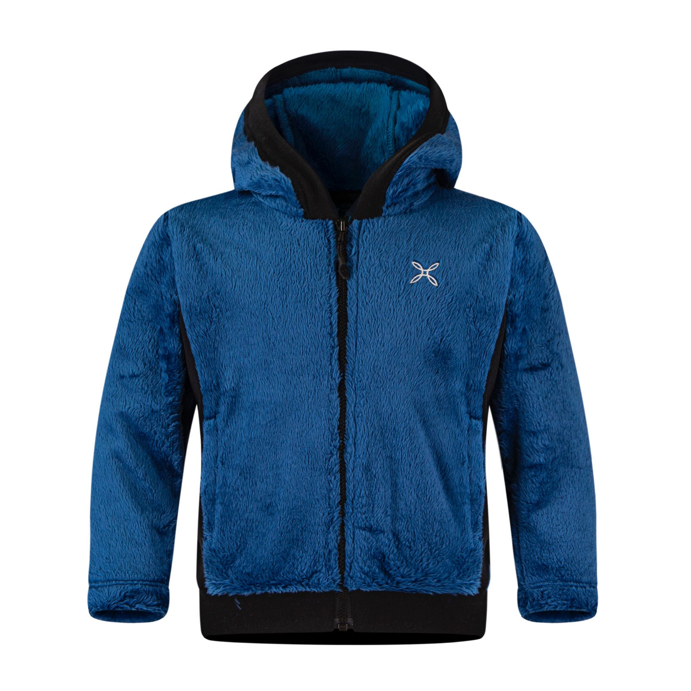 Montura | Maglia Polar Stretch Hoody Junior Deep Blue - Fabbrica Ski Sises