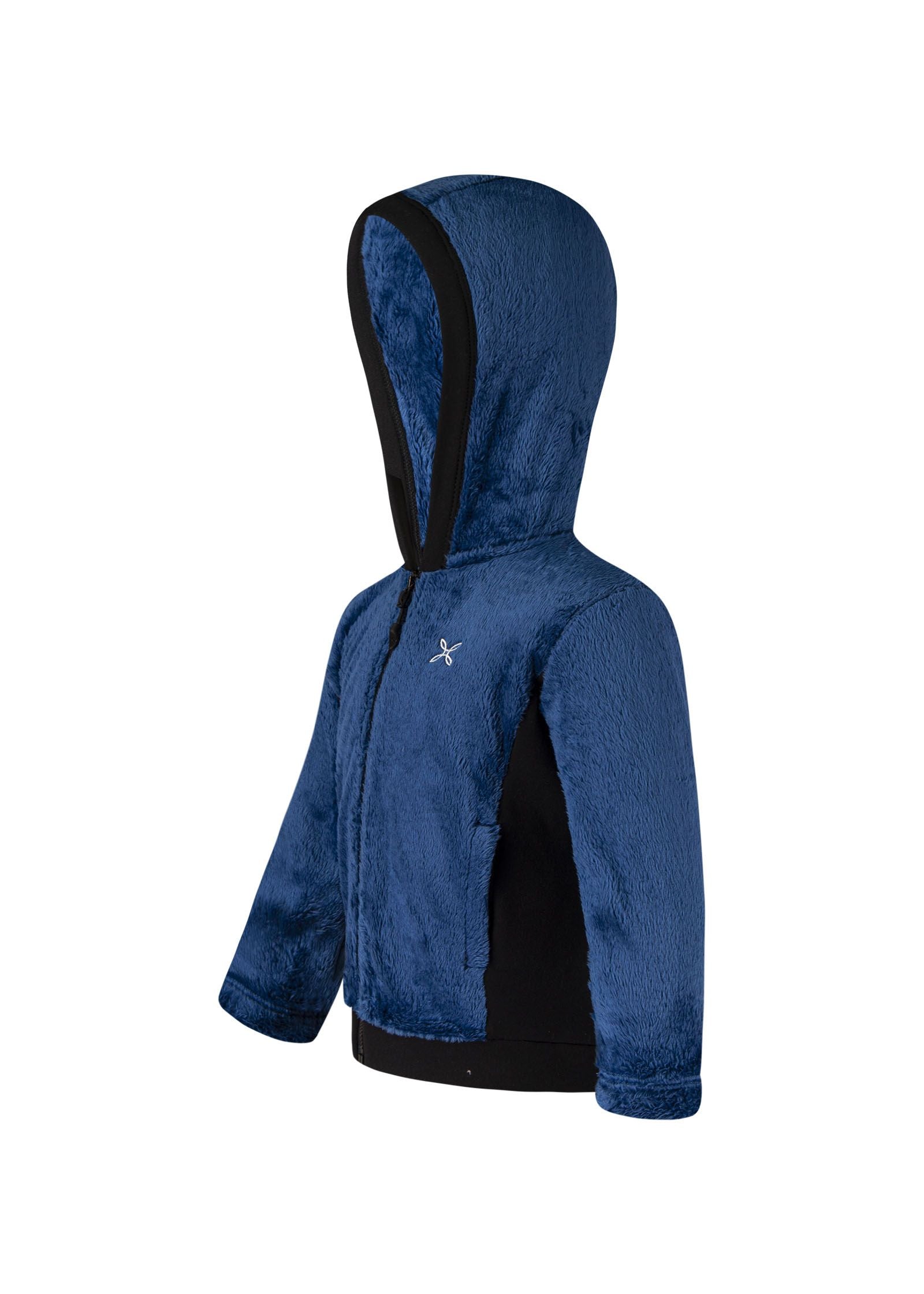 Montura | Maglia Polar Stretch Hoody Junior Deep Blue - Fabbrica Ski Sises