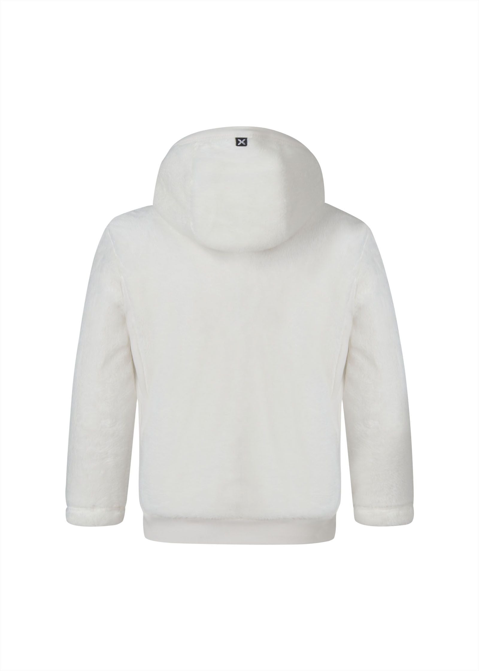 Montura | Maglia Polar Stretch Hoody Junior White - Fabbrica Ski Sises