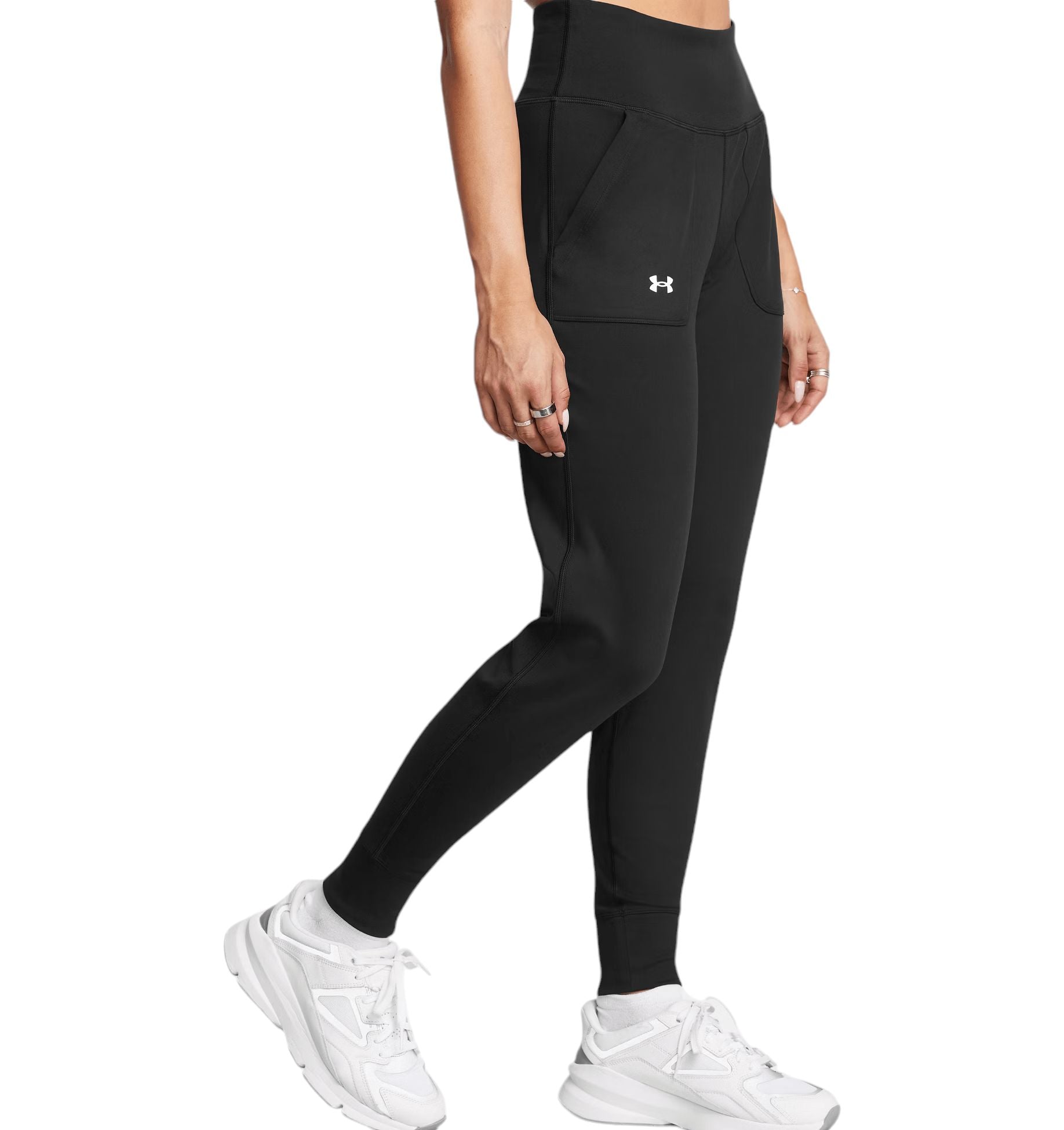 Under Armour | Pantaloni Jogger Motion Donna Black/White - Fabbrica Ski Sises
