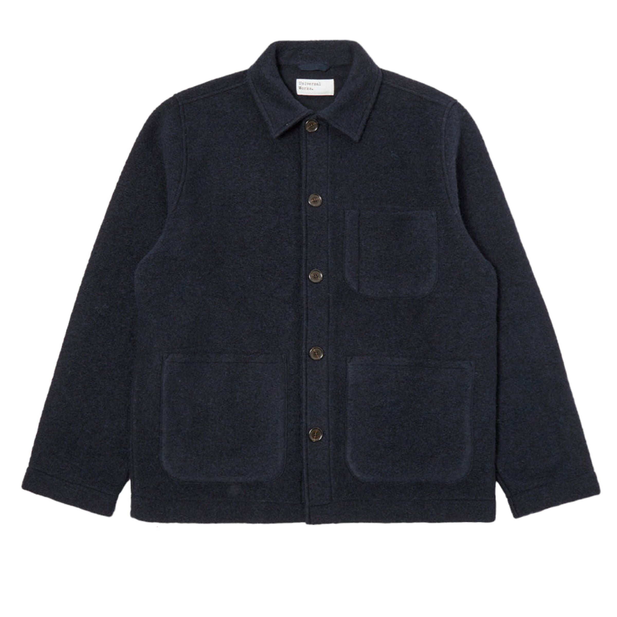 Universal Works | Giacca Field Uomo Navy - Fabbrica Ski Sises