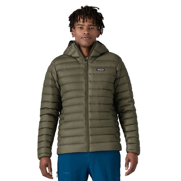 Patagonia | Giacca Down Sweater Hoody Uomo Pine Needle Green - Fabbrica Ski Sises