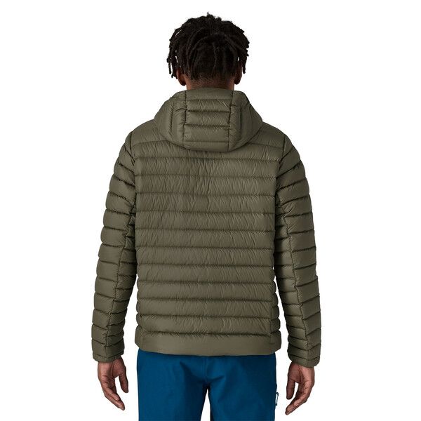 Patagonia | Giacca Down Sweater Hoody Uomo Pine Needle Green - Fabbrica Ski Sises