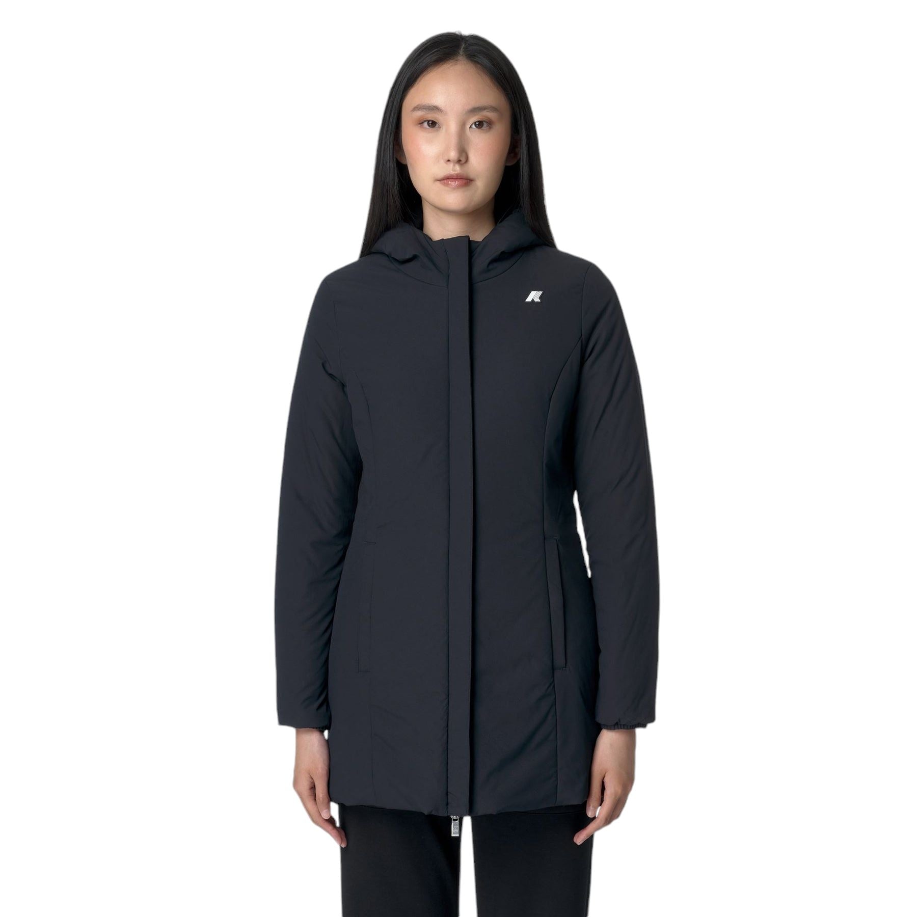 Kway | Giacca Denise Warm Reversible Donna Black/Blue Depht - Fabbrica Ski Sises