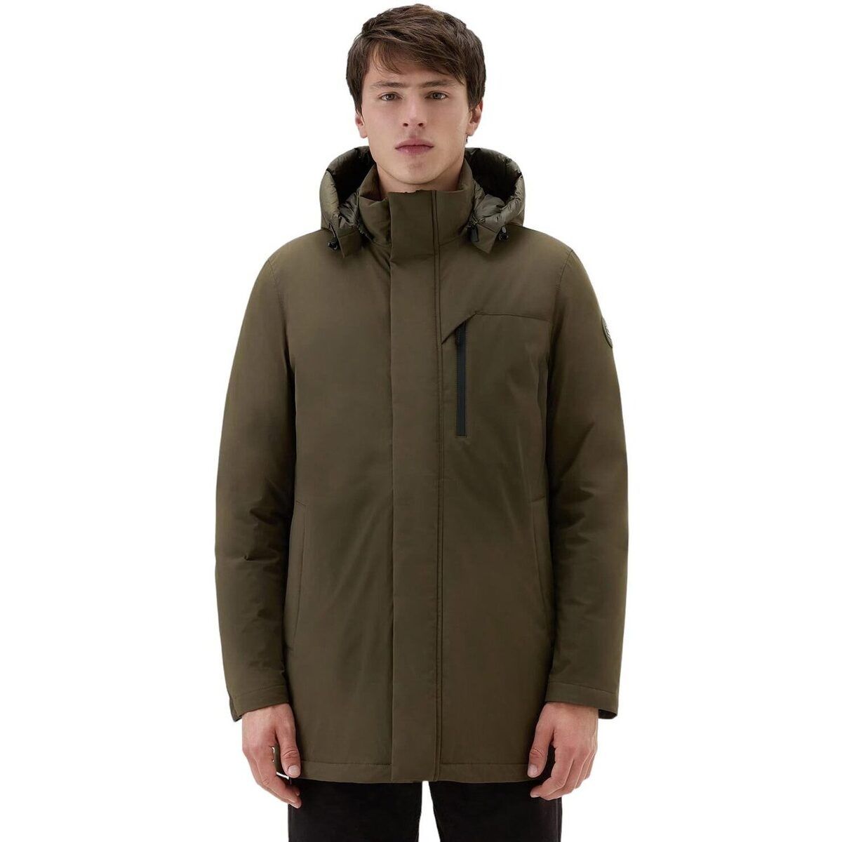Woolrich | Giacca Mountain Sretch Uomo Dark Green - Fabbrica Ski Sises