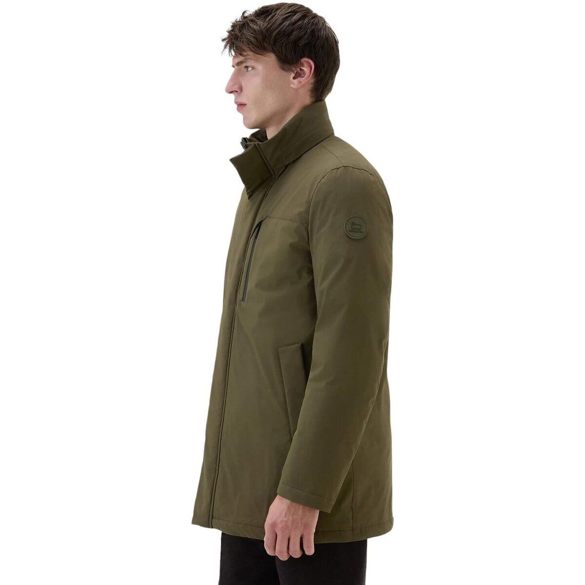 Woolrich | Giacca Mountain Sretch Uomo Dark Green - Fabbrica Ski Sises