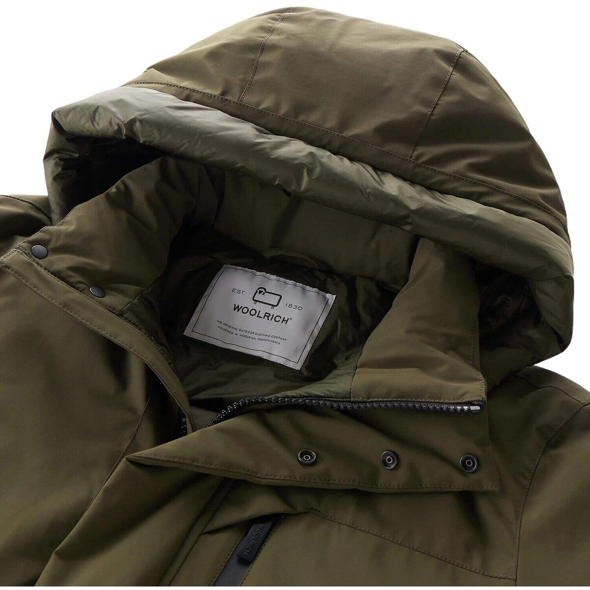 Woolrich | Giacca Mountain Sretch Uomo Dark Green - Fabbrica Ski Sises