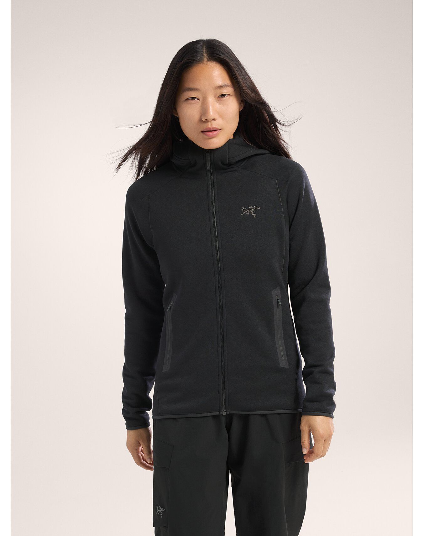 Arc'Teryx | Maglia Kyanite Hoody Donna Black - Fabbrica Ski Sises