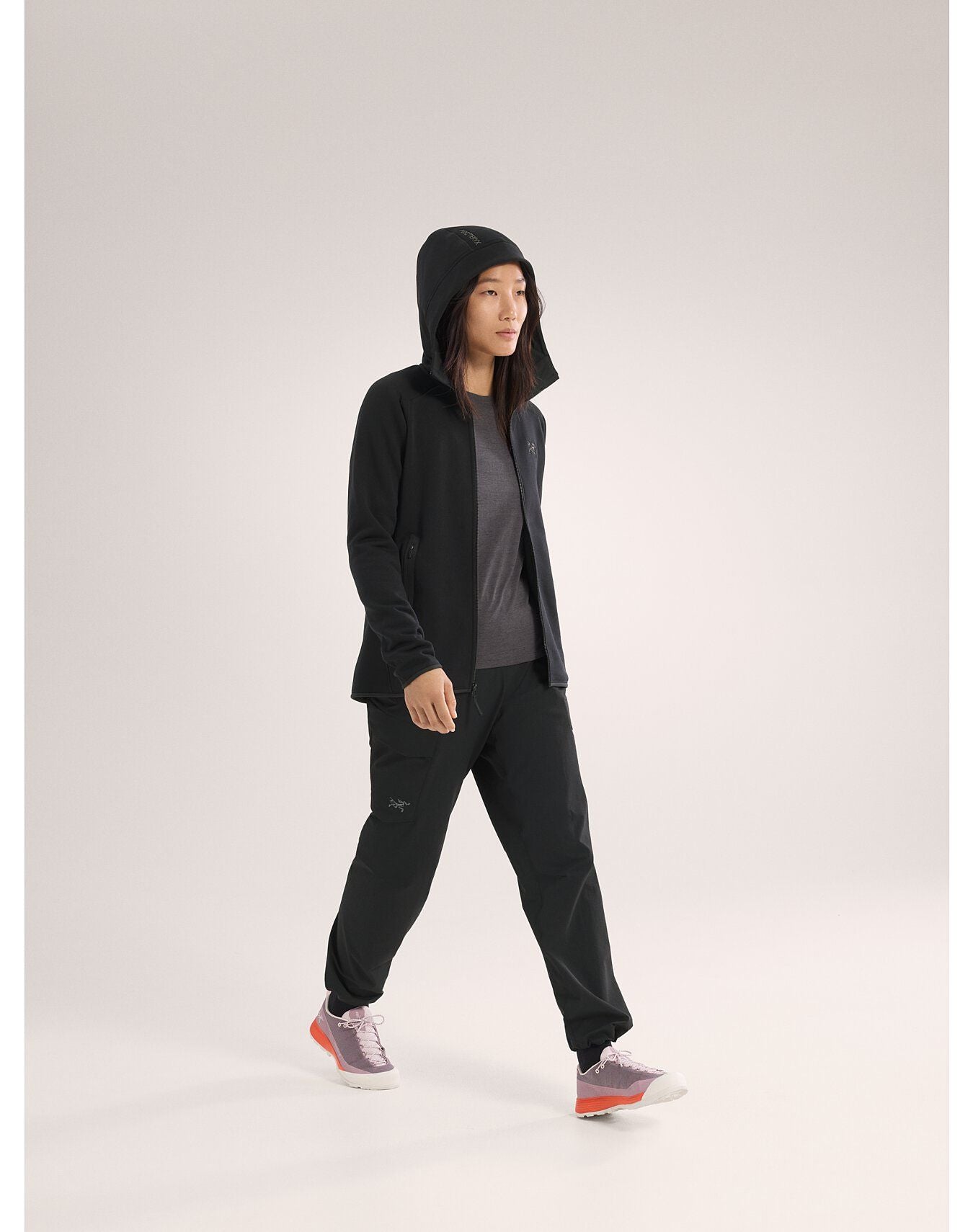 Arc'Teryx | Maglia Kyanite Hoody Donna Black - Fabbrica Ski Sises
