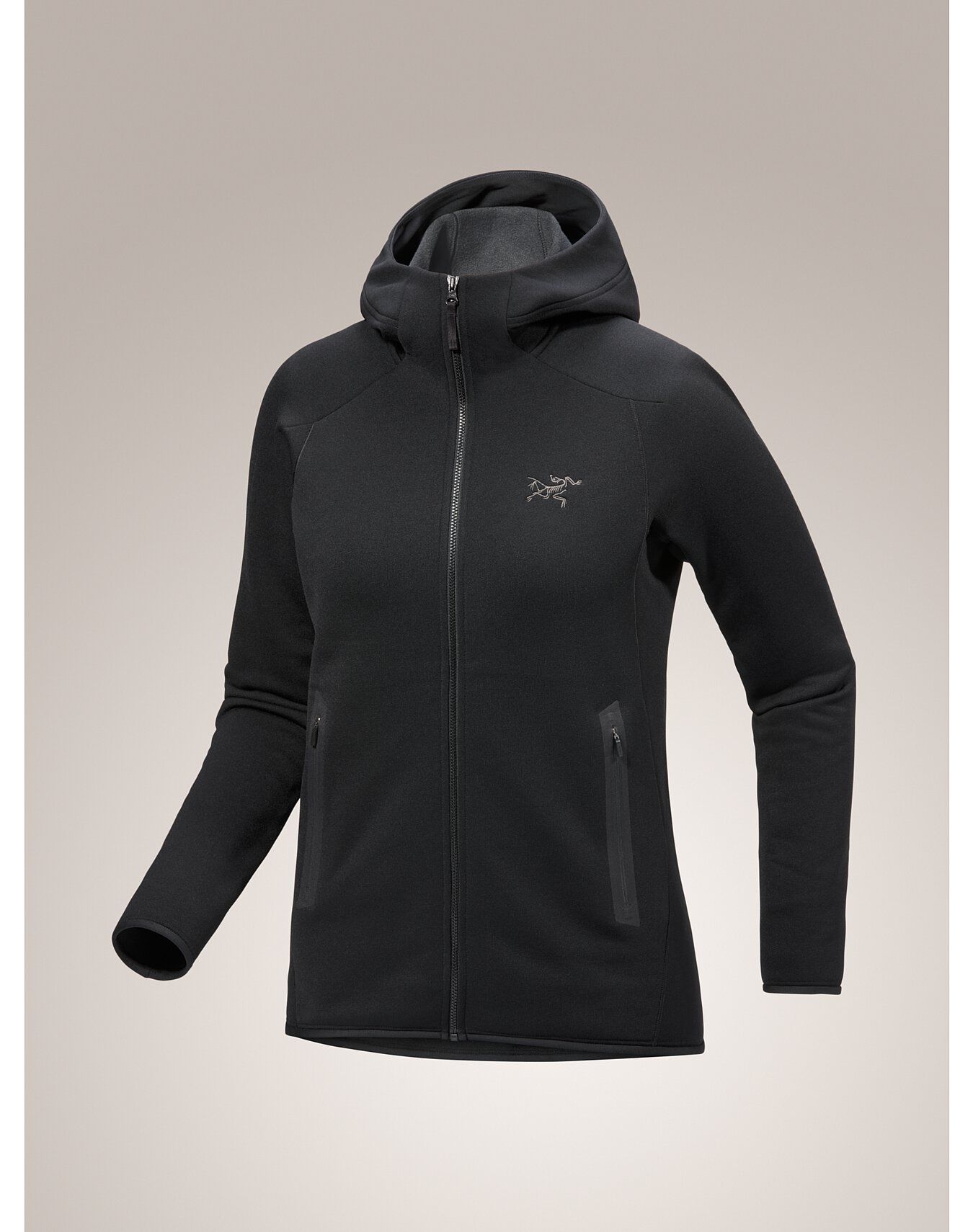 Arc'Teryx | Maglia Kyanite Hoody Donna Black - Fabbrica Ski Sises