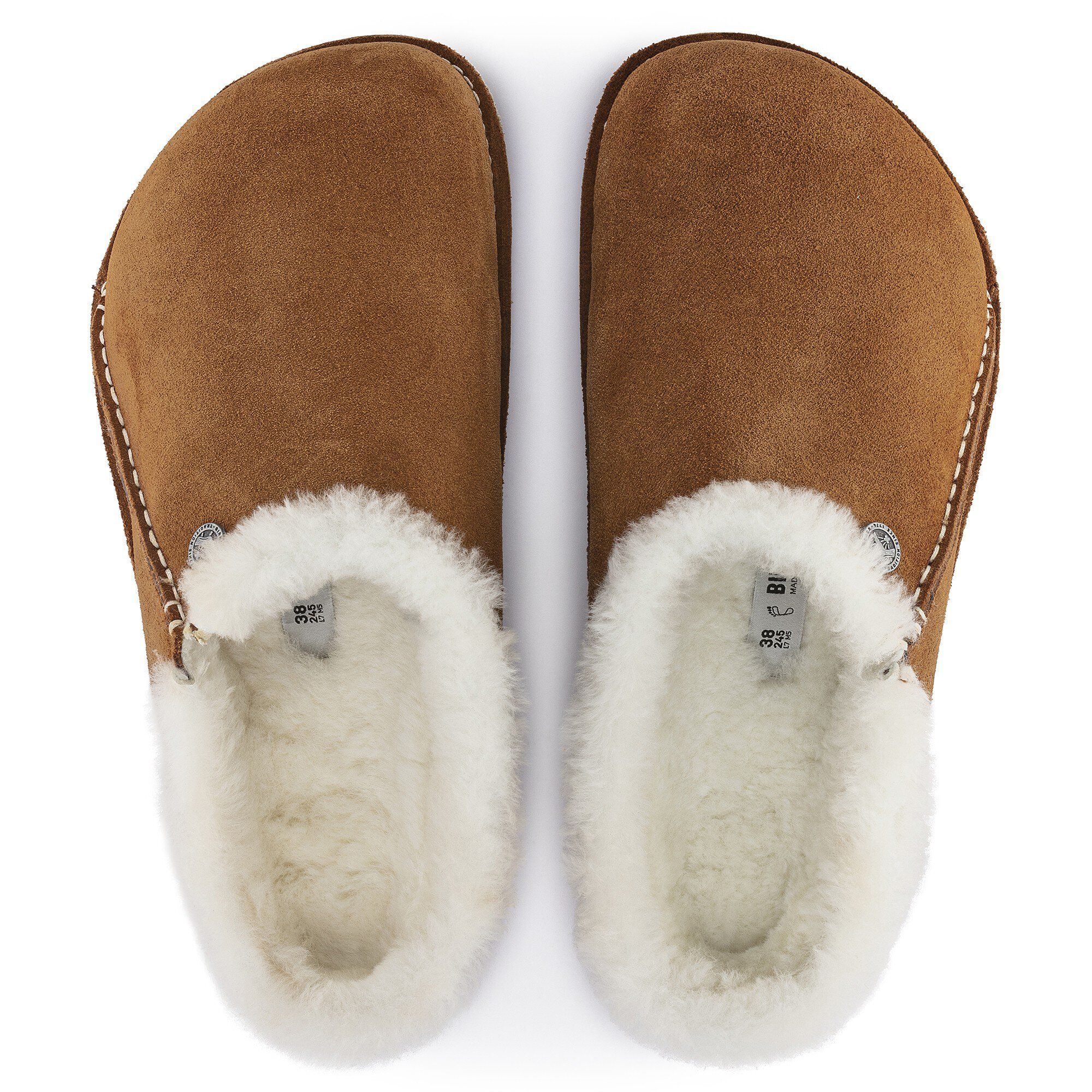Birkenstock | Sandali Zermatt Premium Suede Donna Mink - Fabbrica Ski Sises