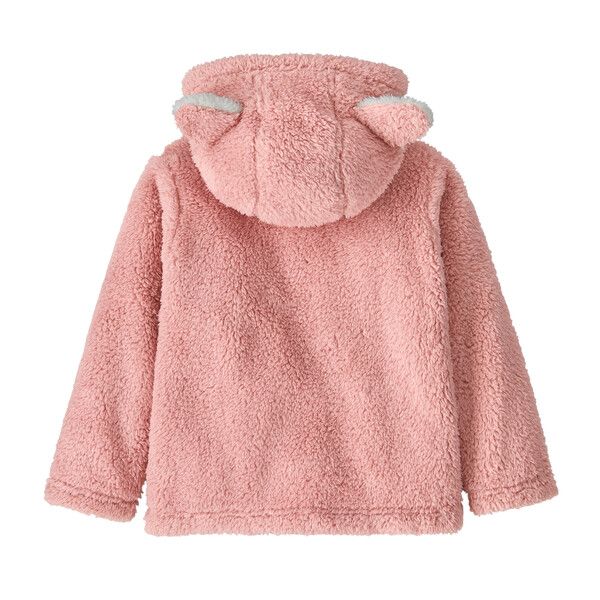Patagonia | Maglia Baby Furry Friends Hoody Bambina Mallow Pink - Fabbrica Ski Sises