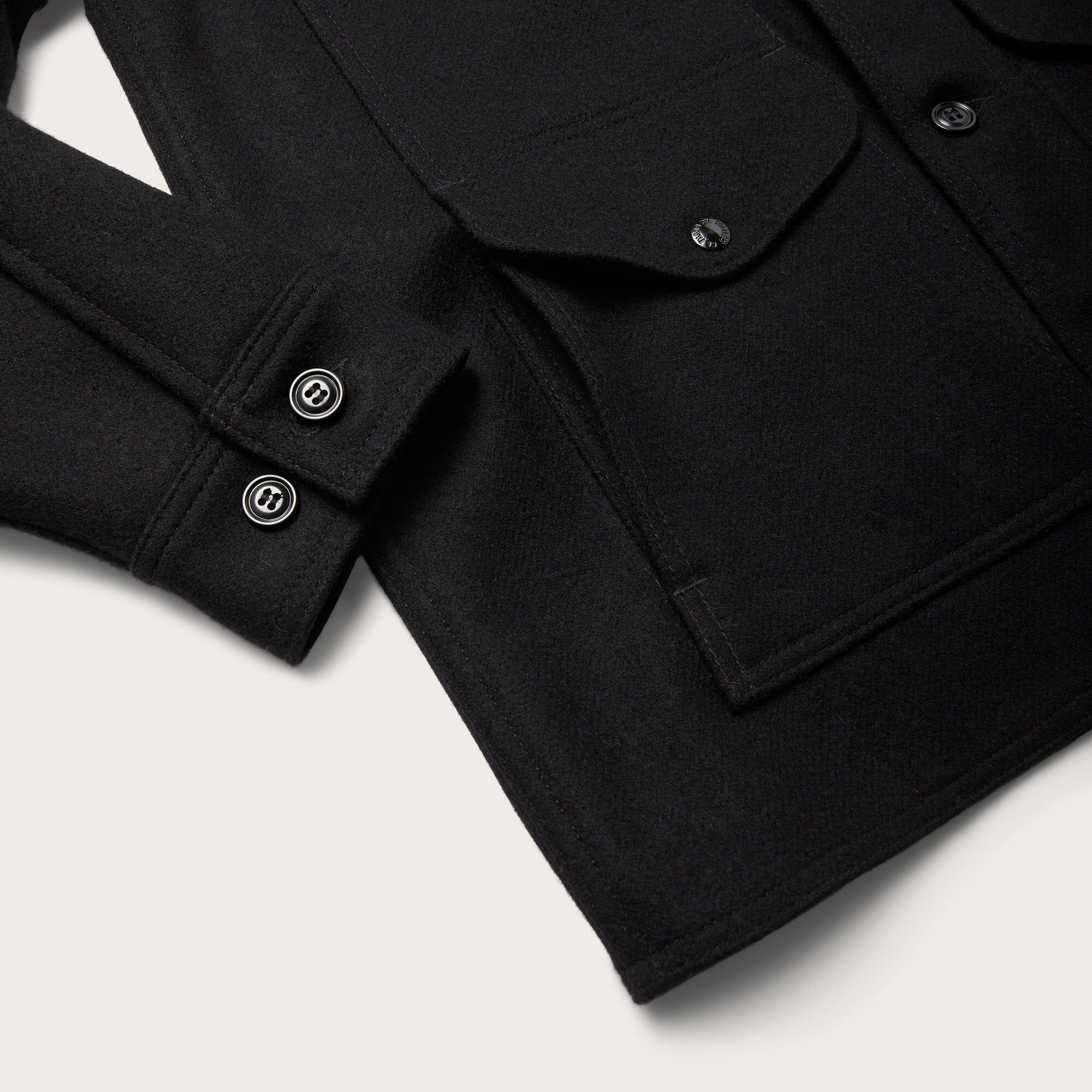 Filson | Giacca Mackinaw Cruiser Uomo Dark Navy - Fabbrica Ski Sises