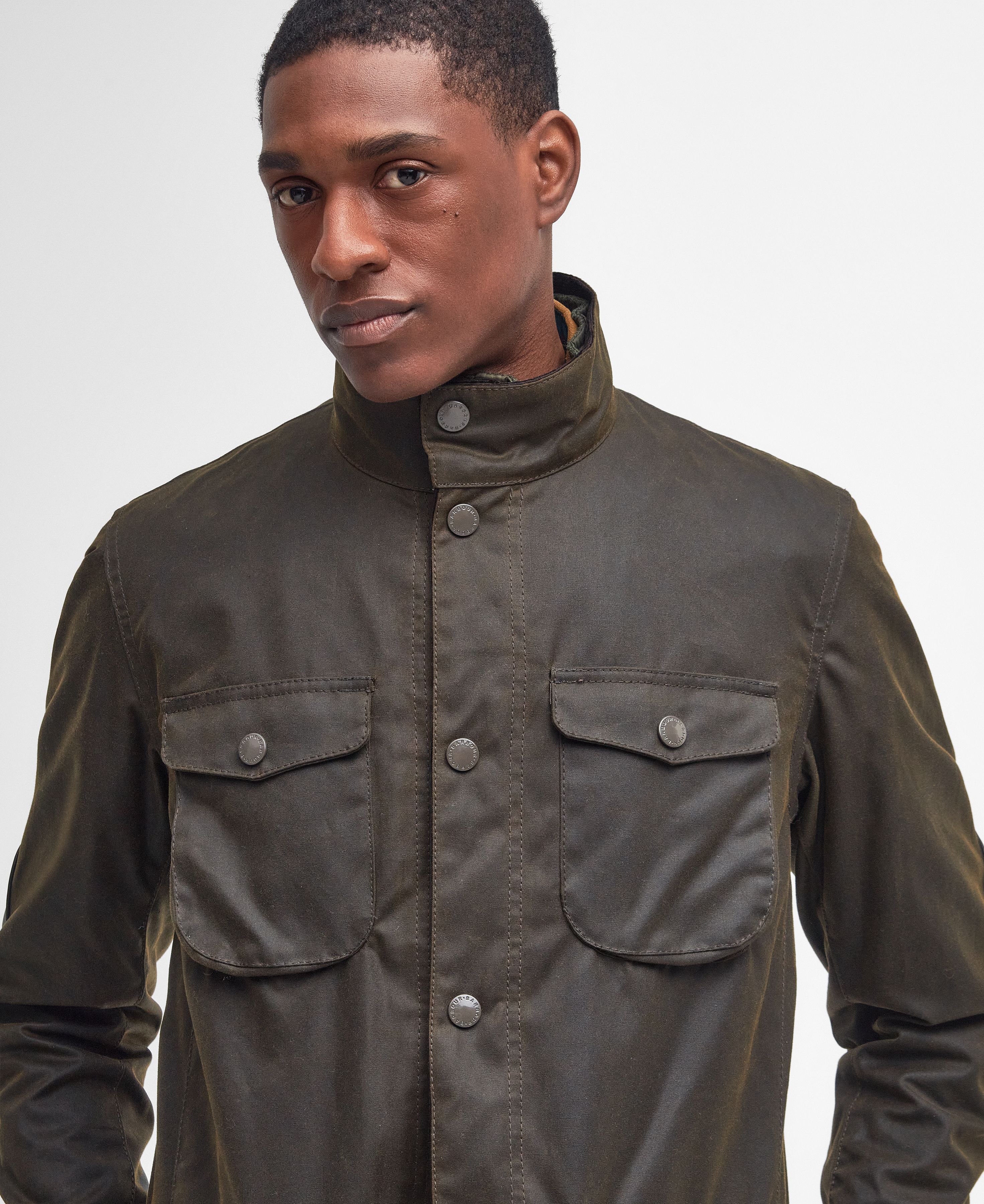 Barbour | Giacca Ogston Uomo Olive - Fabbrica Ski Sises