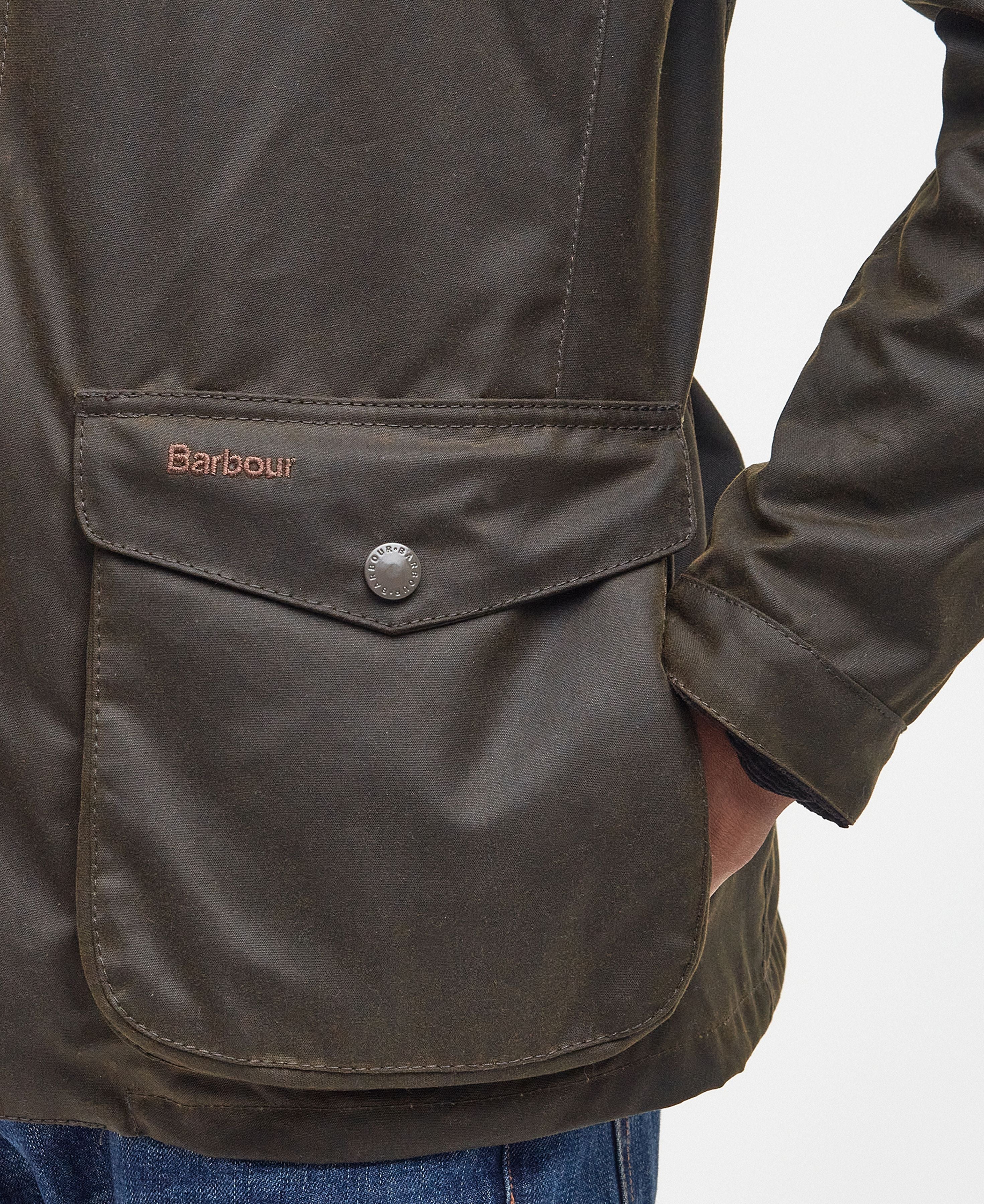 Barbour | Giacca Ogston Uomo Olive - Fabbrica Ski Sises