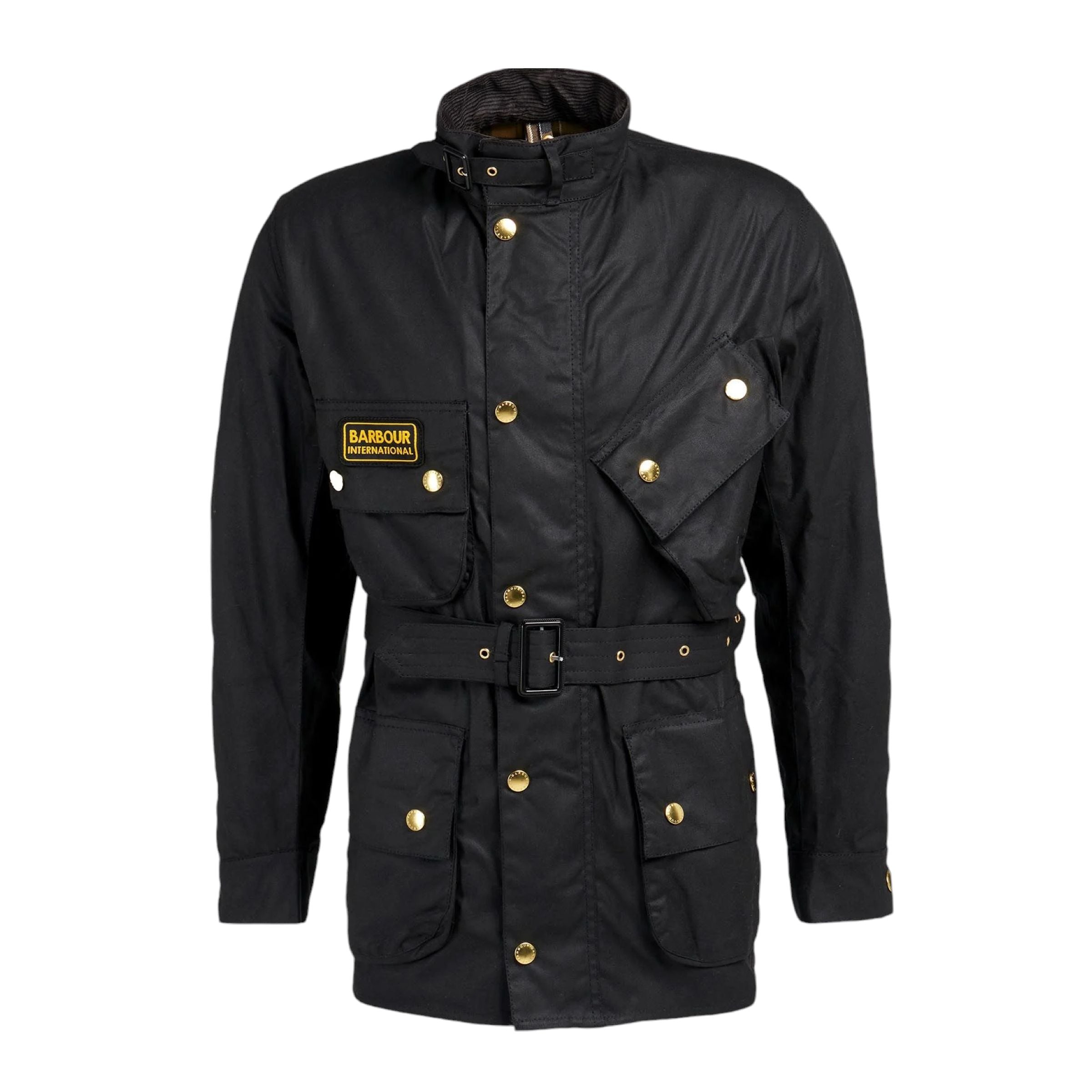 Barbour | Giacca International Original Wax Uomo Black - Fabbrica Ski Sises