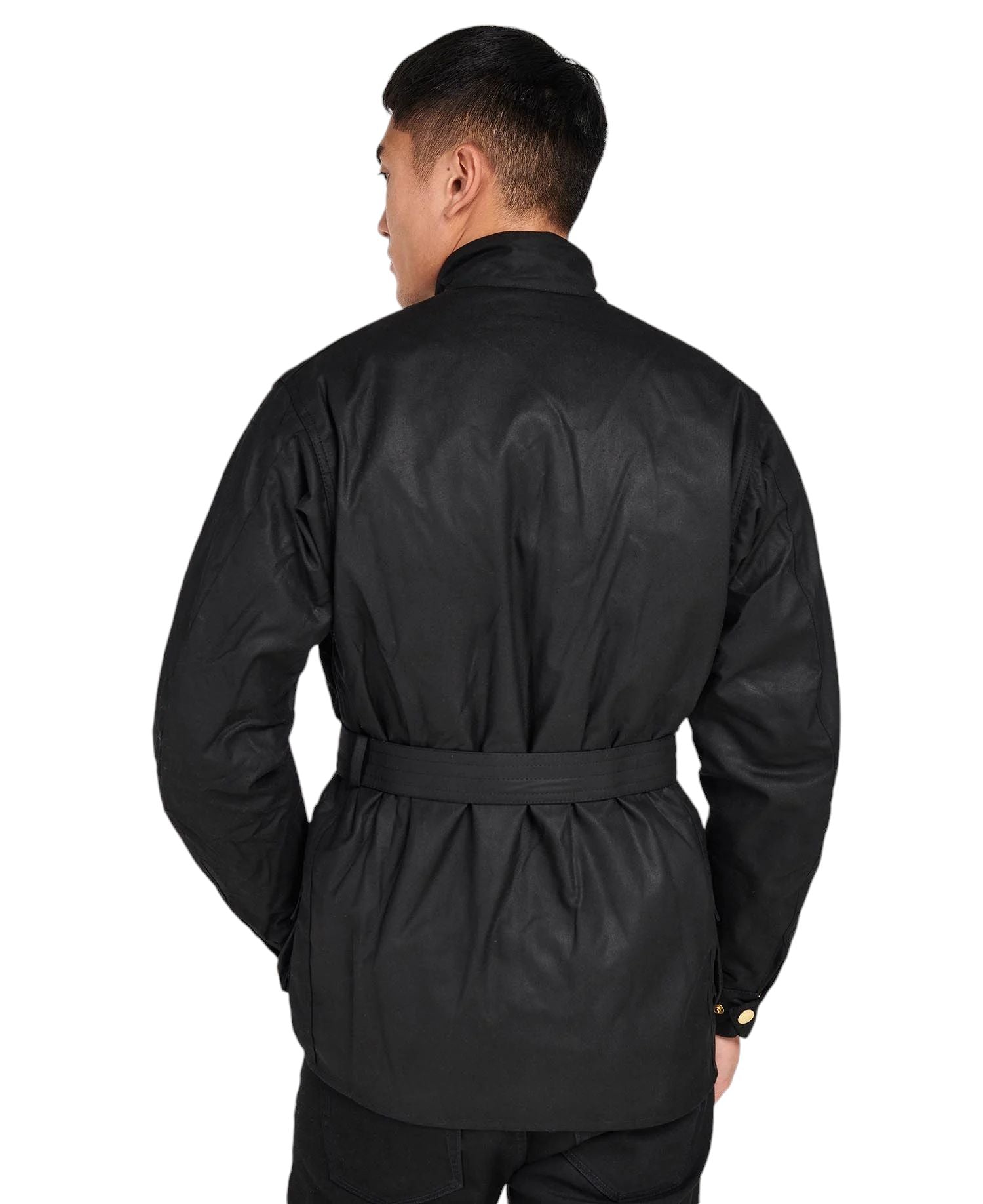 Barbour | Giacca International Original Wax Uomo Black - Fabbrica Ski Sises