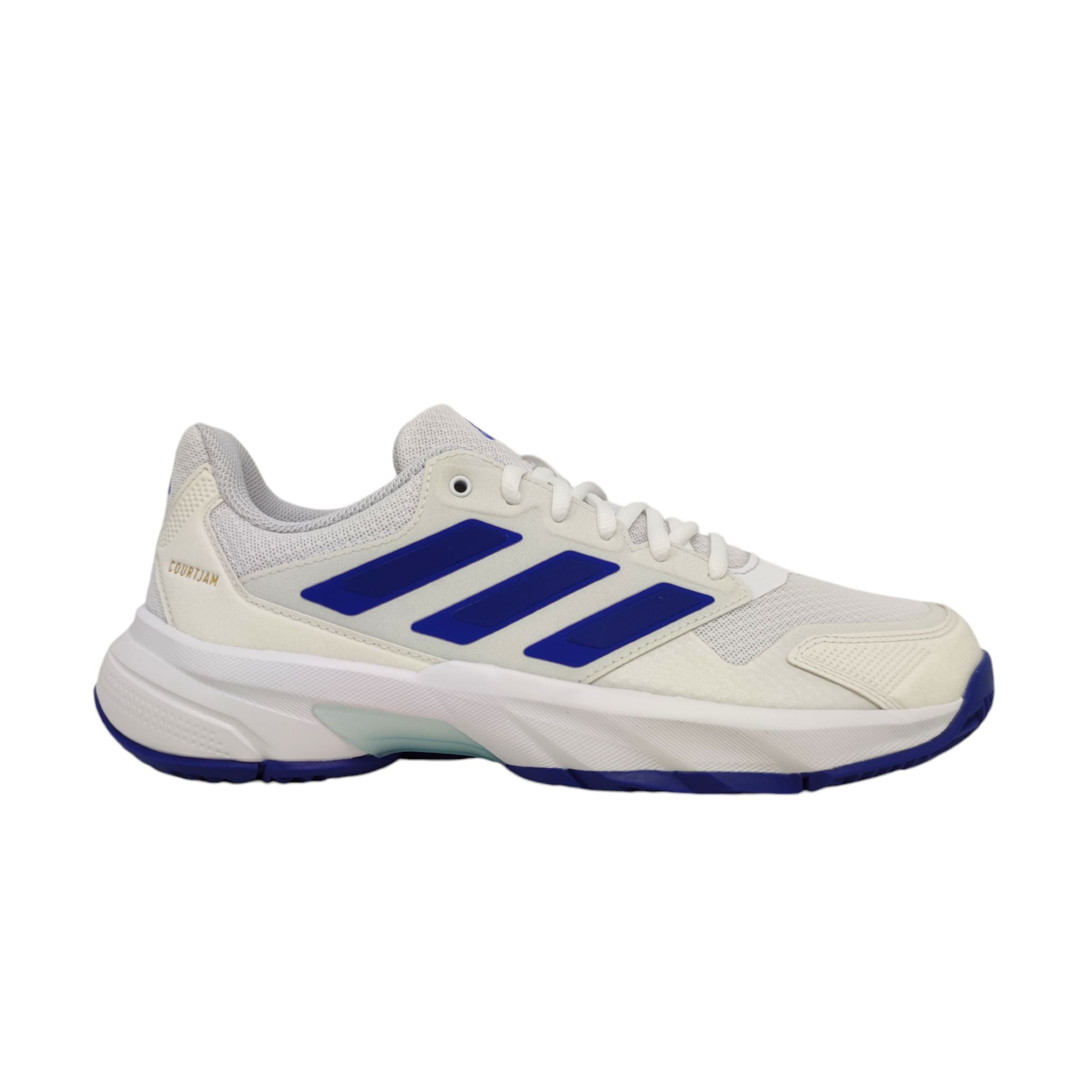 Adidas | Scarpe da Tennis CourtJam Control 3 Uomo White/Blue - Fabbrica Ski Sises