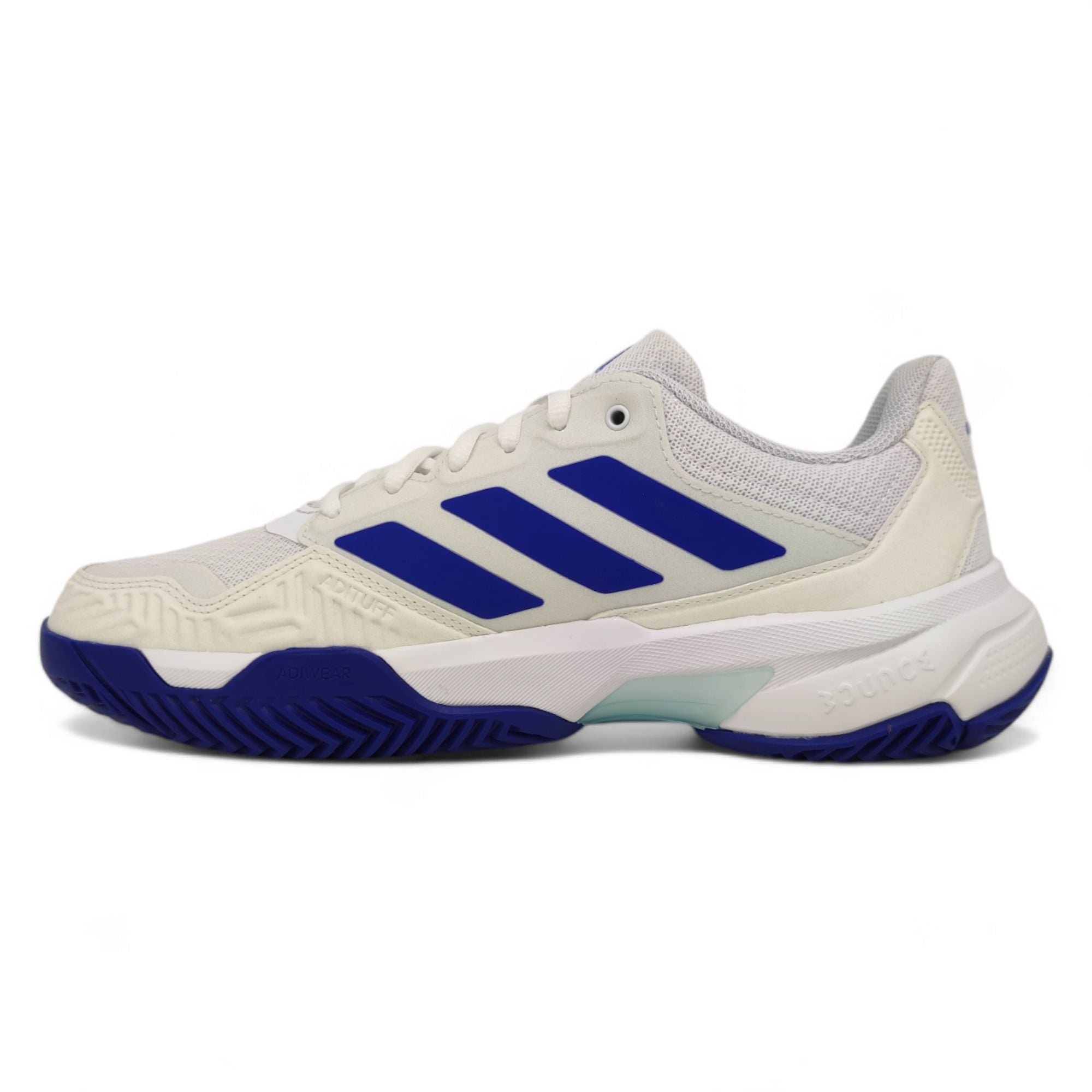 Adidas | Scarpe da Tennis CourtJam Control 3 Uomo White/Blue - Fabbrica Ski Sises