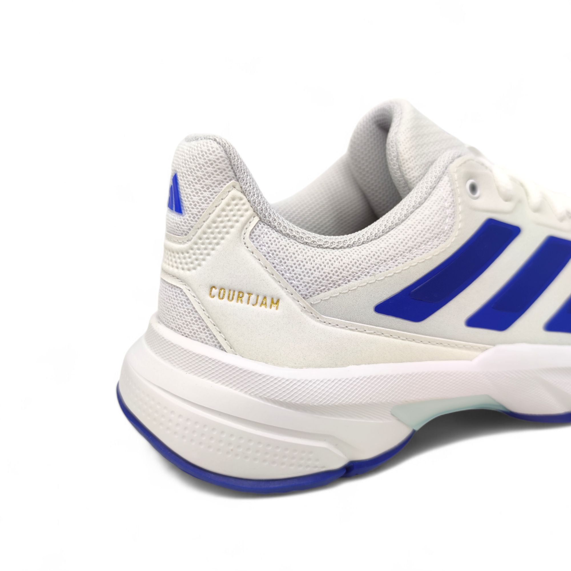 Adidas | Scarpe da Tennis CourtJam Control 3 Uomo White/Blue - Fabbrica Ski Sises