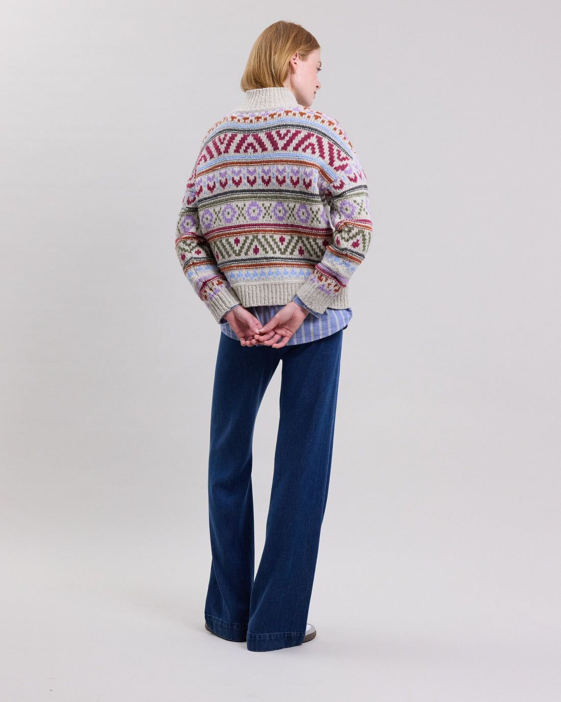Hartford | Maglia Mayalen Donna Multicolor Jacquard - Fabbrica Ski Sises