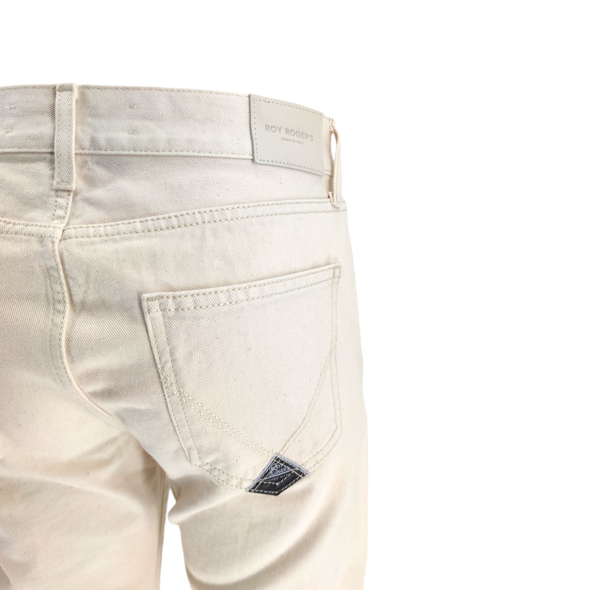 Roy Rogers | Pantaloni New Oskar Donna Bull Ecru - Fabbrica Ski Sises