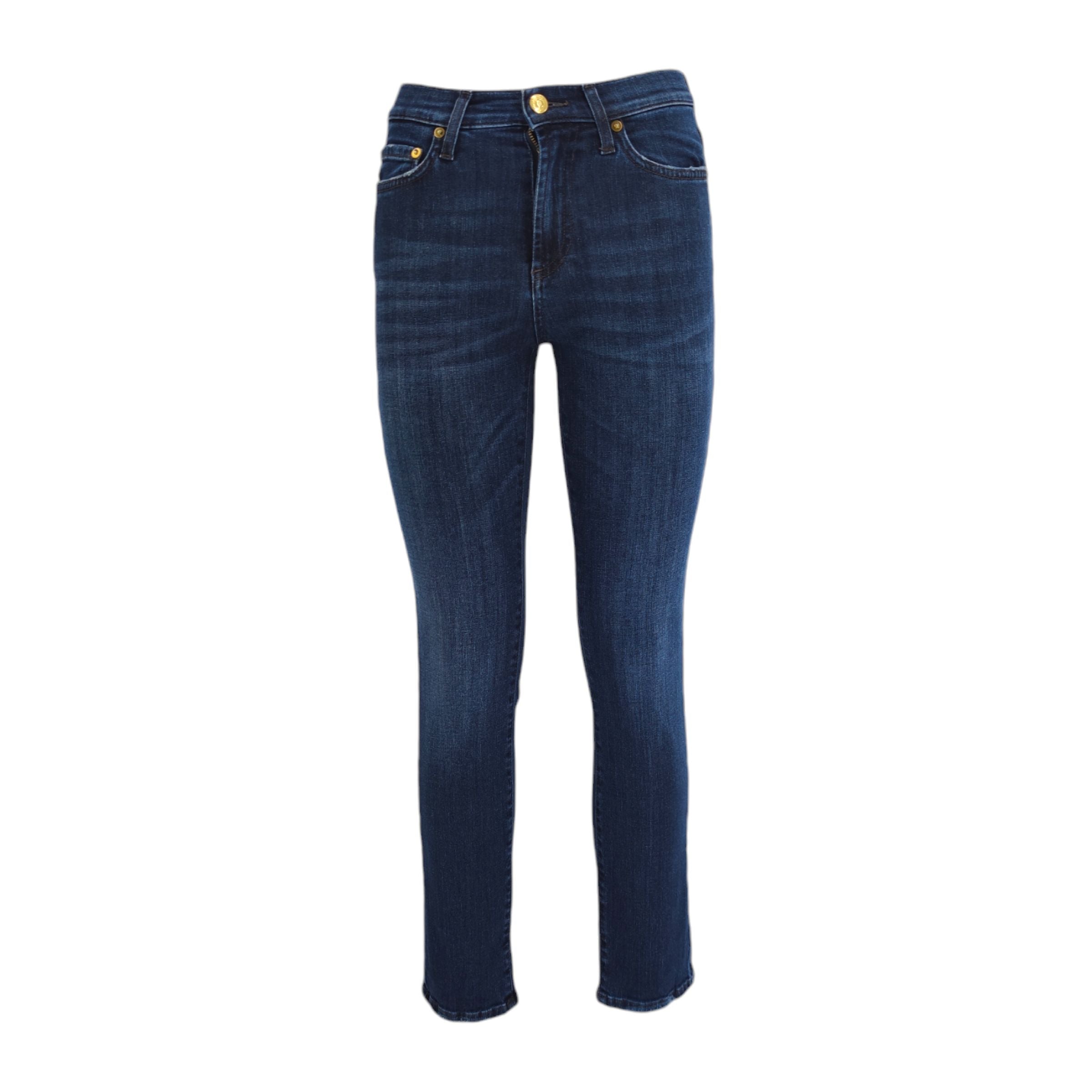 Roy Rogers | Pantaloni Flo High Donna Fast Way Denim - Fabbrica Ski Sises