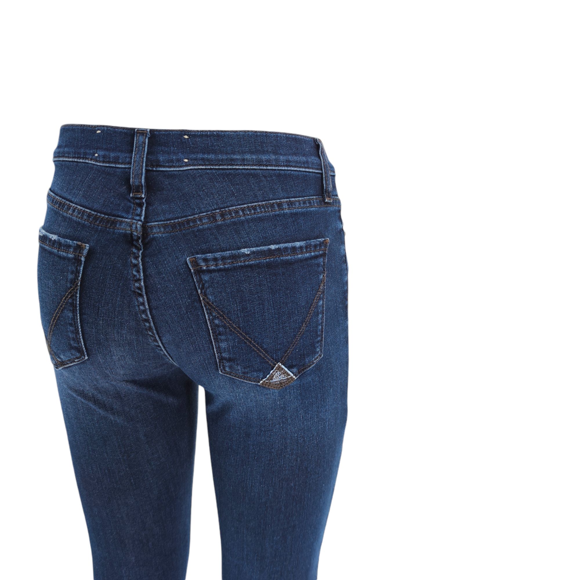 Roy Rogers | Pantaloni Flo High Donna Fast Way Denim - Fabbrica Ski Sises