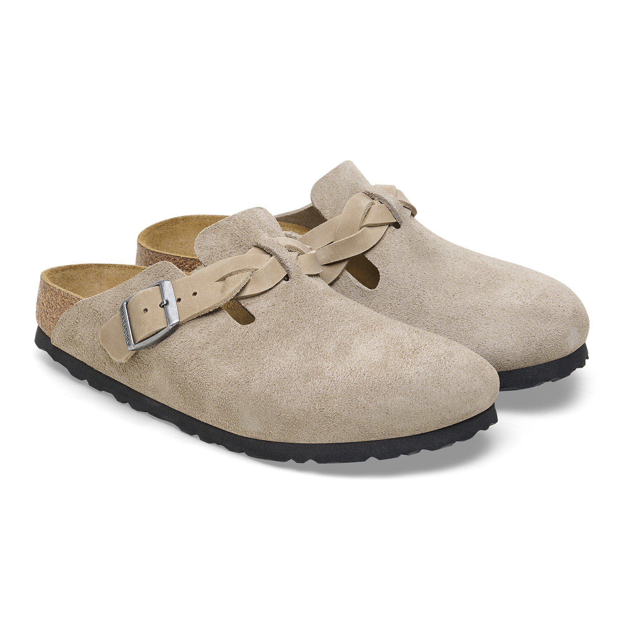 Birkenstock | Sandali Boston Braided Donna Taupe - Fabbrica Ski Sises
