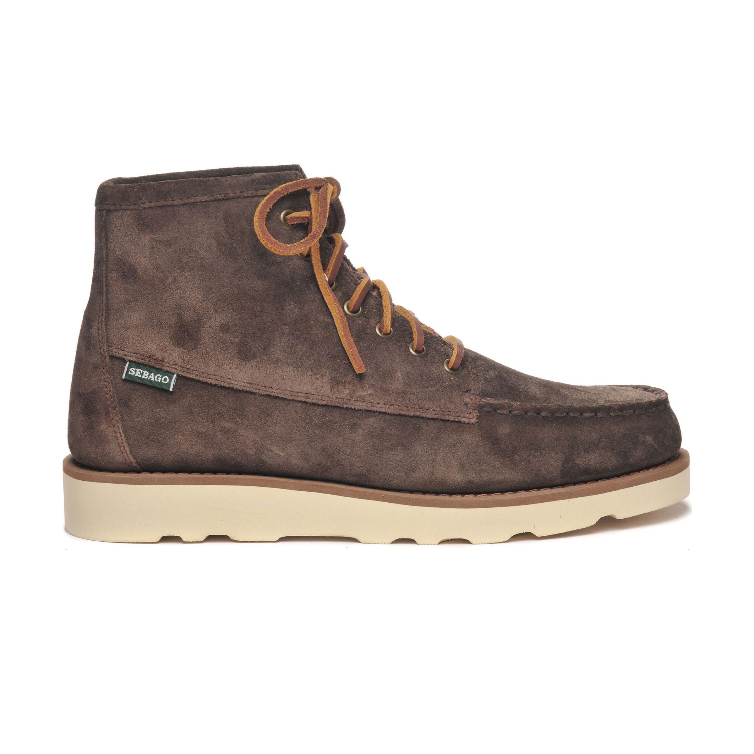 Sebago | Scarpe Tala Mid Suede Uomo Dark Brown - Fabbrica Ski Sises