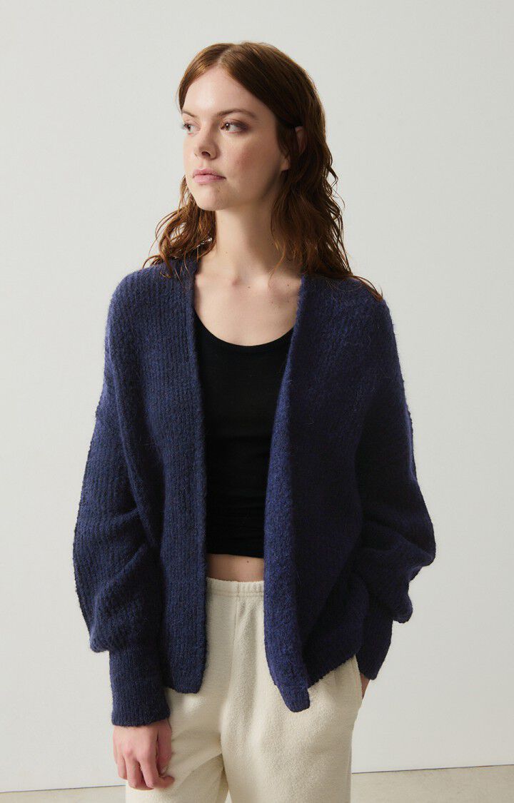 American Vintage | Maglia East Donna Navy Melange - Fabbrica Ski Sises
