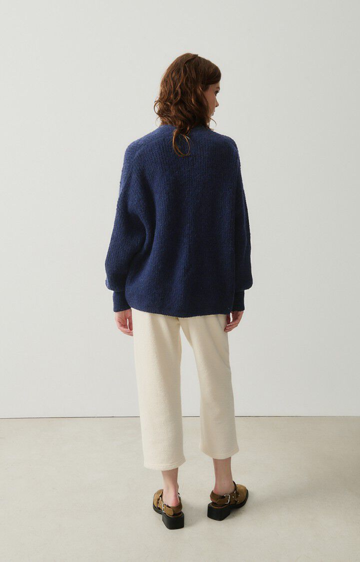 American Vintage | Maglia East Donna Navy Melange - Fabbrica Ski Sises