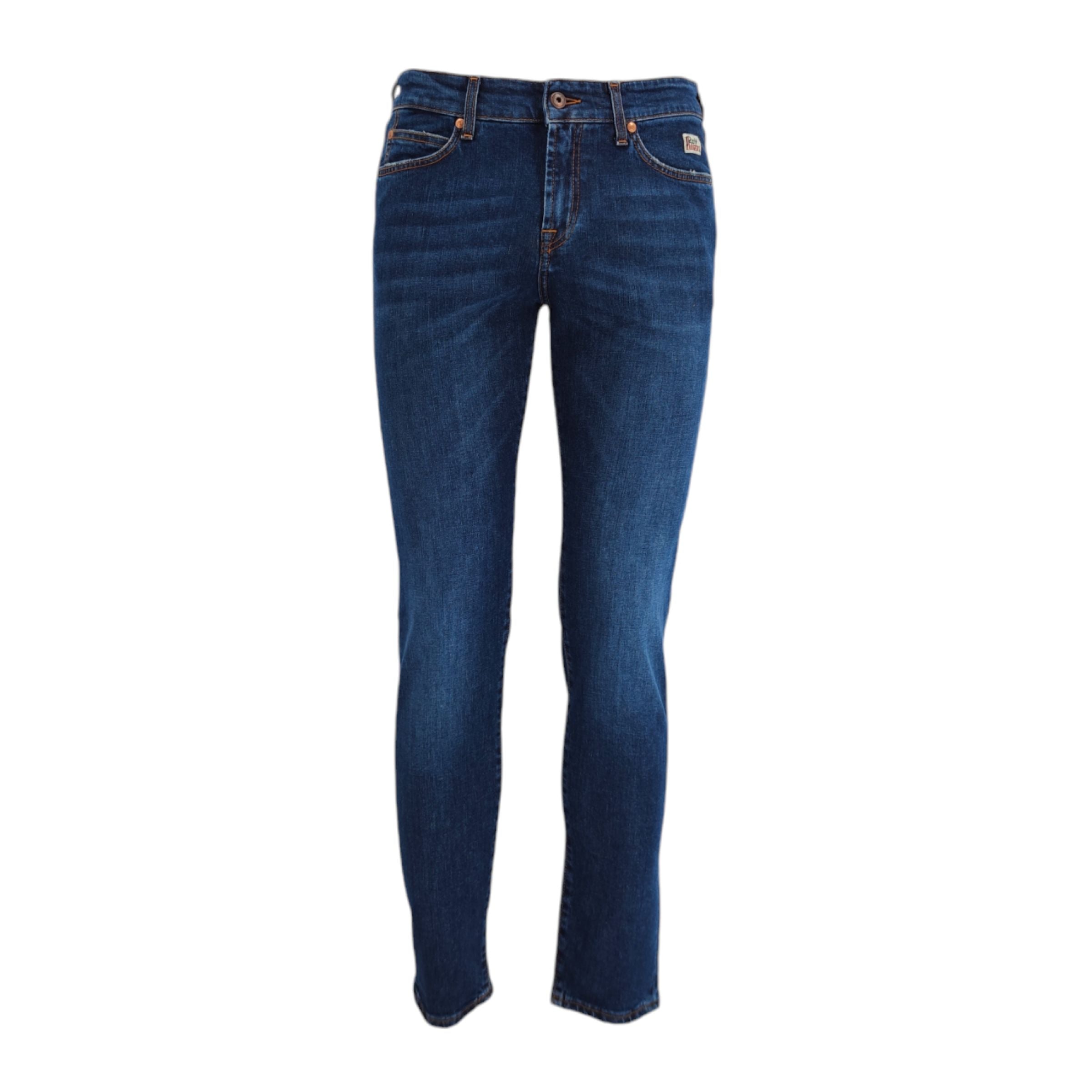 Roy Rogers | Pantaloni 517 Uomo Wash 52 Denim - Fabbrica Ski Sises