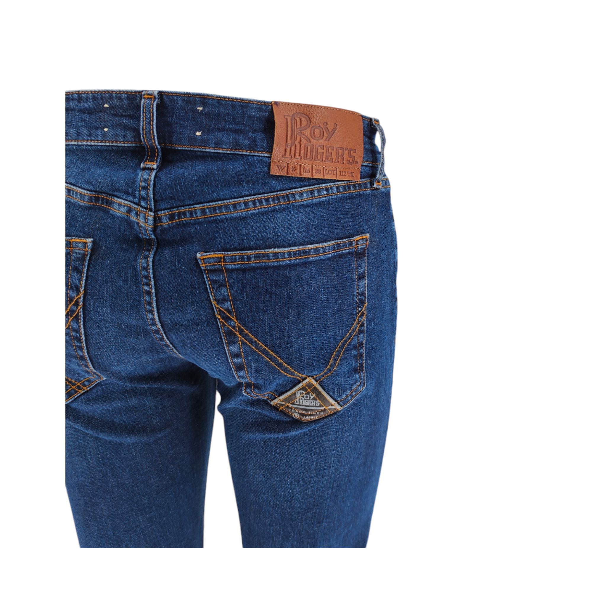 Roy Rogers | Pantaloni 517 Uomo Wash 52 Denim - Fabbrica Ski Sises