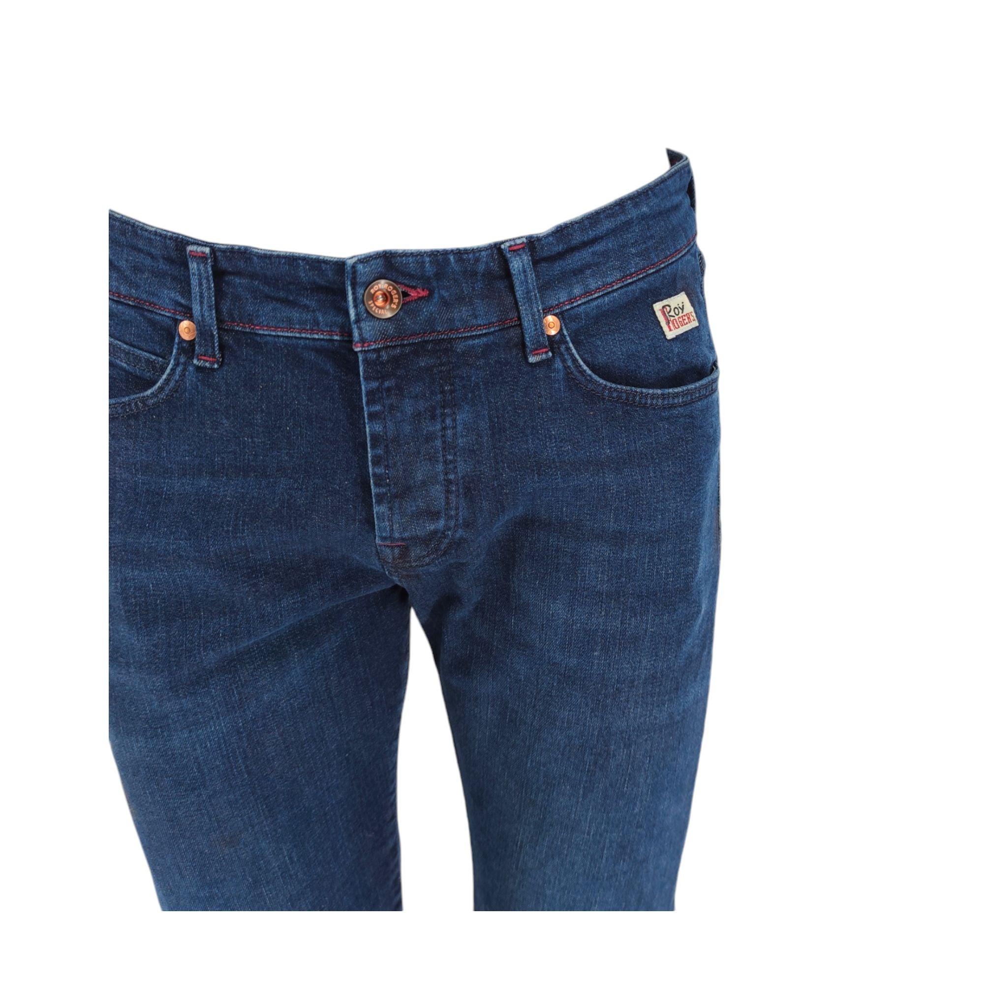 Roy Rogers | Pantaloni New 529 Special Uomo Courchevel Denim - Fabbrica Ski Sises