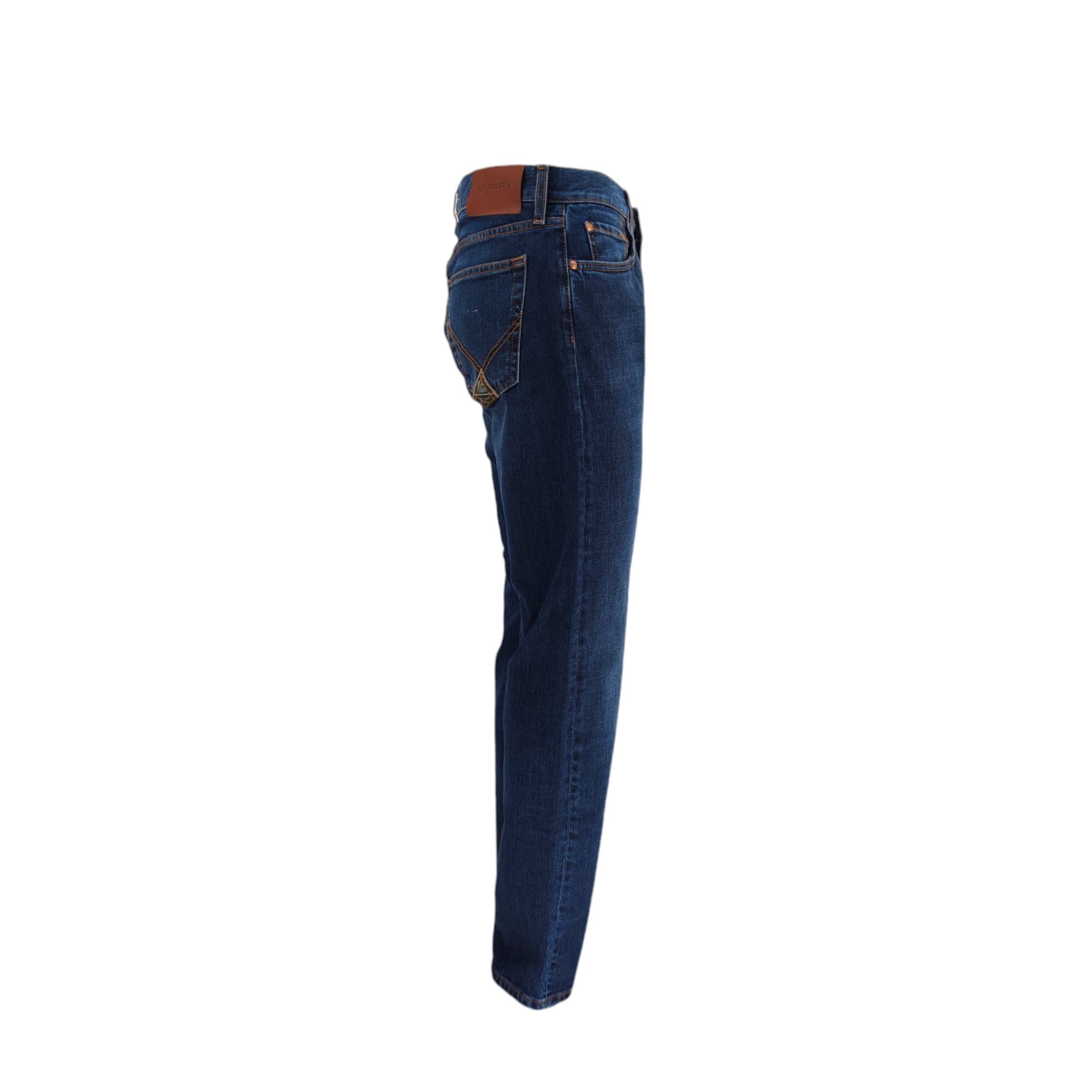 Roy Rogers | Pantaloni Cult Wide Uomo Hooker Denim - Fabbrica Ski Sises