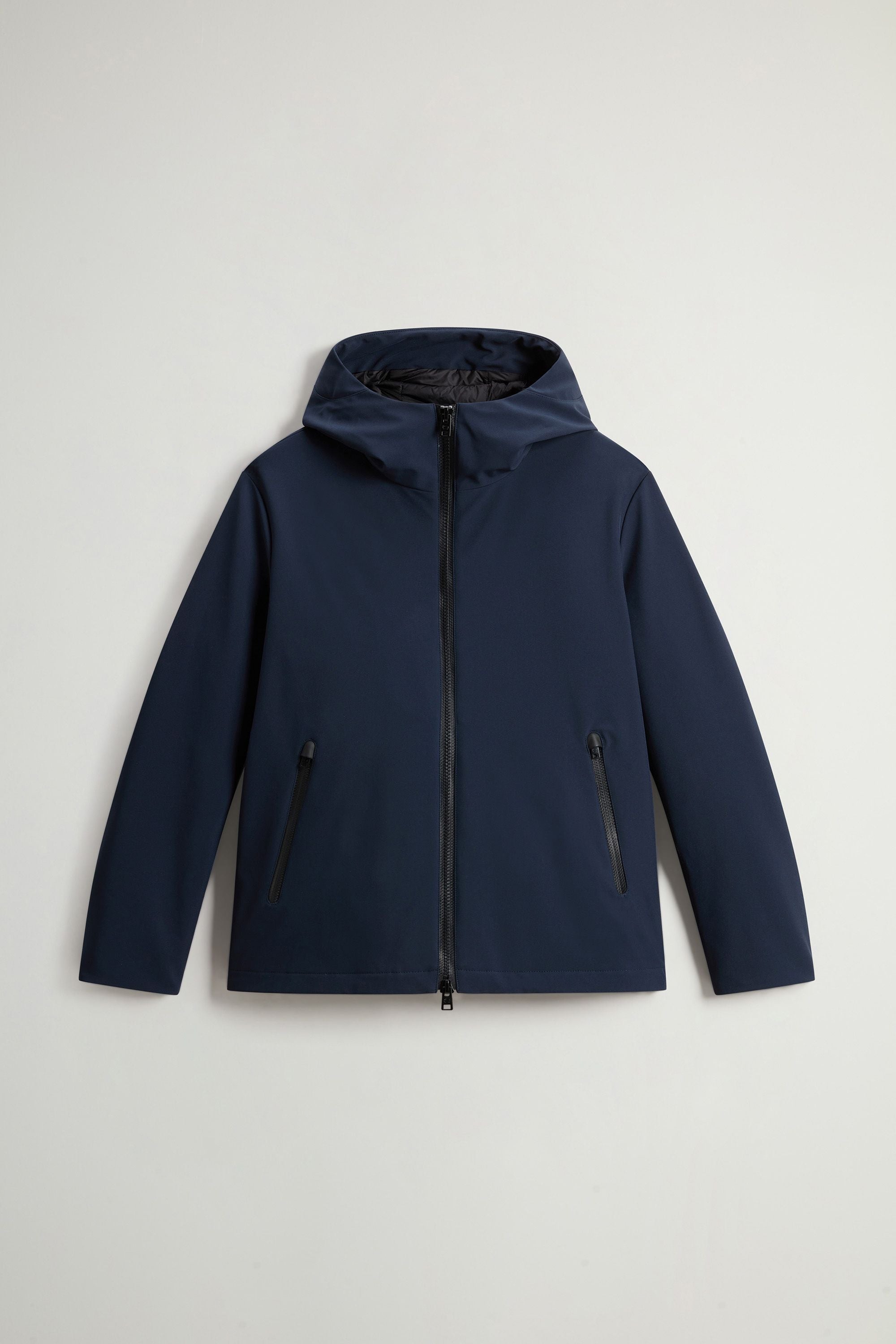 Woolrich | Giacca Pacific Softshell Uomo Melton Blue - Fabbrica Ski Sises