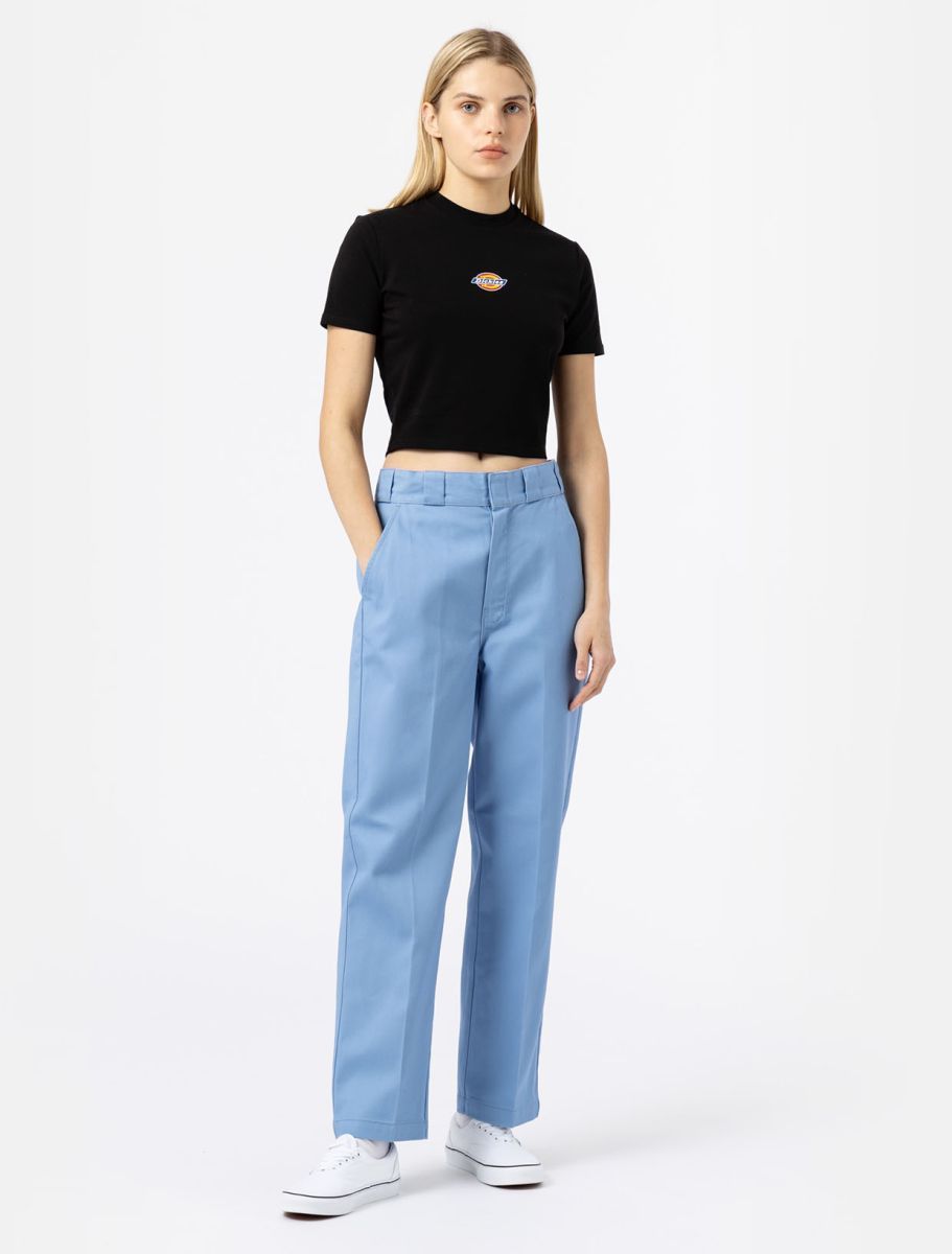 Dickies | T-shirt Maple Valley Donna Black - Fabbrica Ski Sises